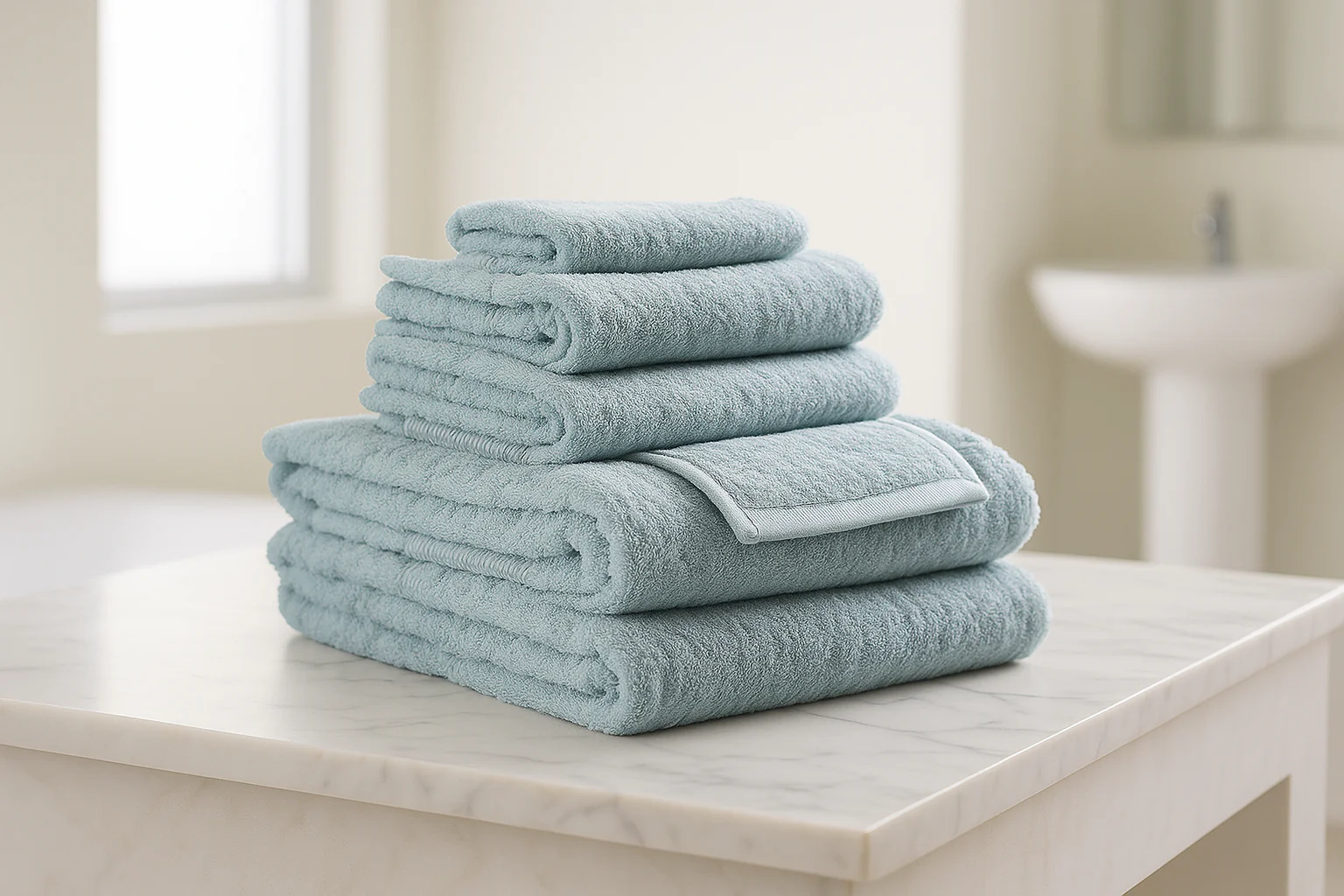 100% Organic Cotton Bath Towels Collection - Image 18