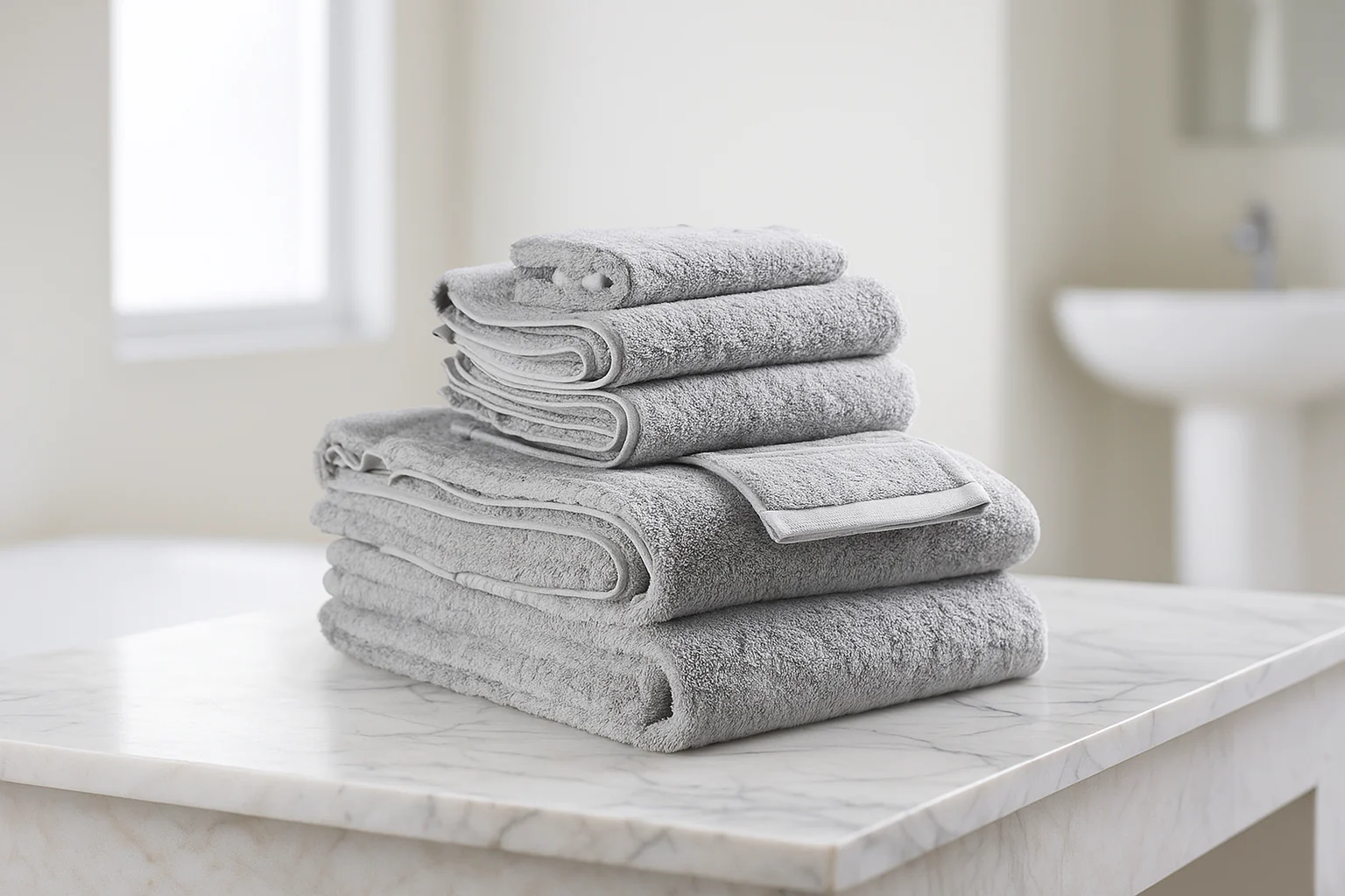 100% Organic Cotton Bath Towels Collection - Image 20