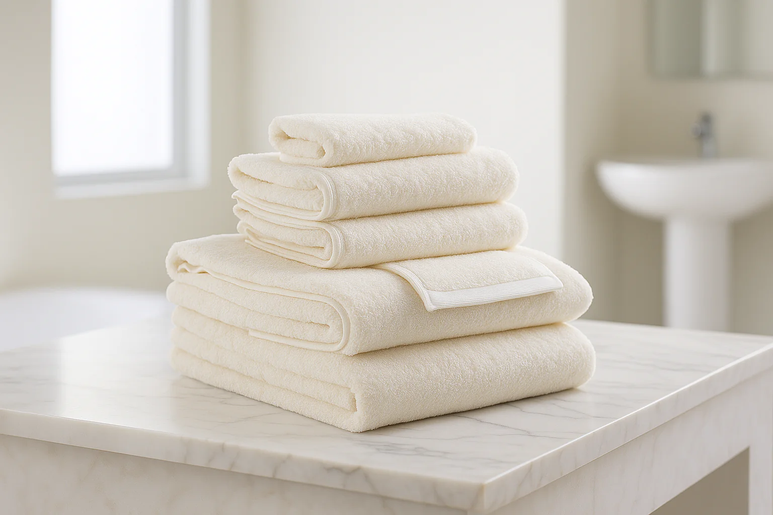 100% Organic Cotton Bath Towels Collection - Image 21