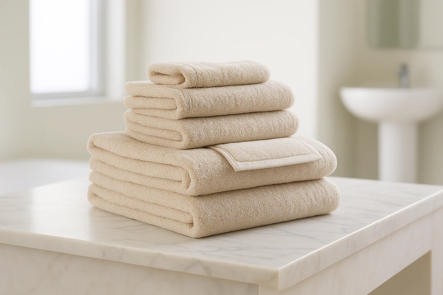 100% Organic Cotton Bath Towels Collection - Image 22