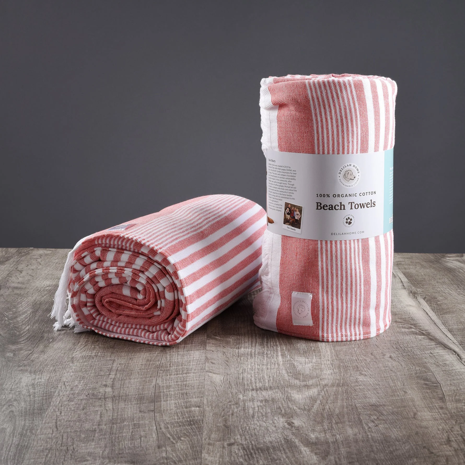 100% Organic Cotton Sunset Beach Towels - Image 8