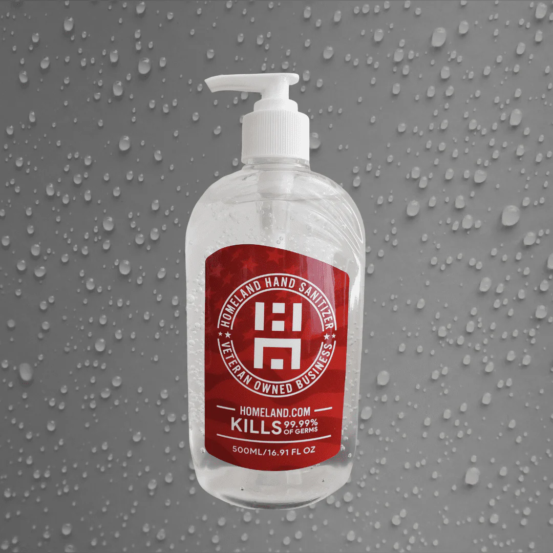 500ml [16.9OZ] Homeland Aloe Hand Sanitizer Gel - Buy More Save More! - Image 3