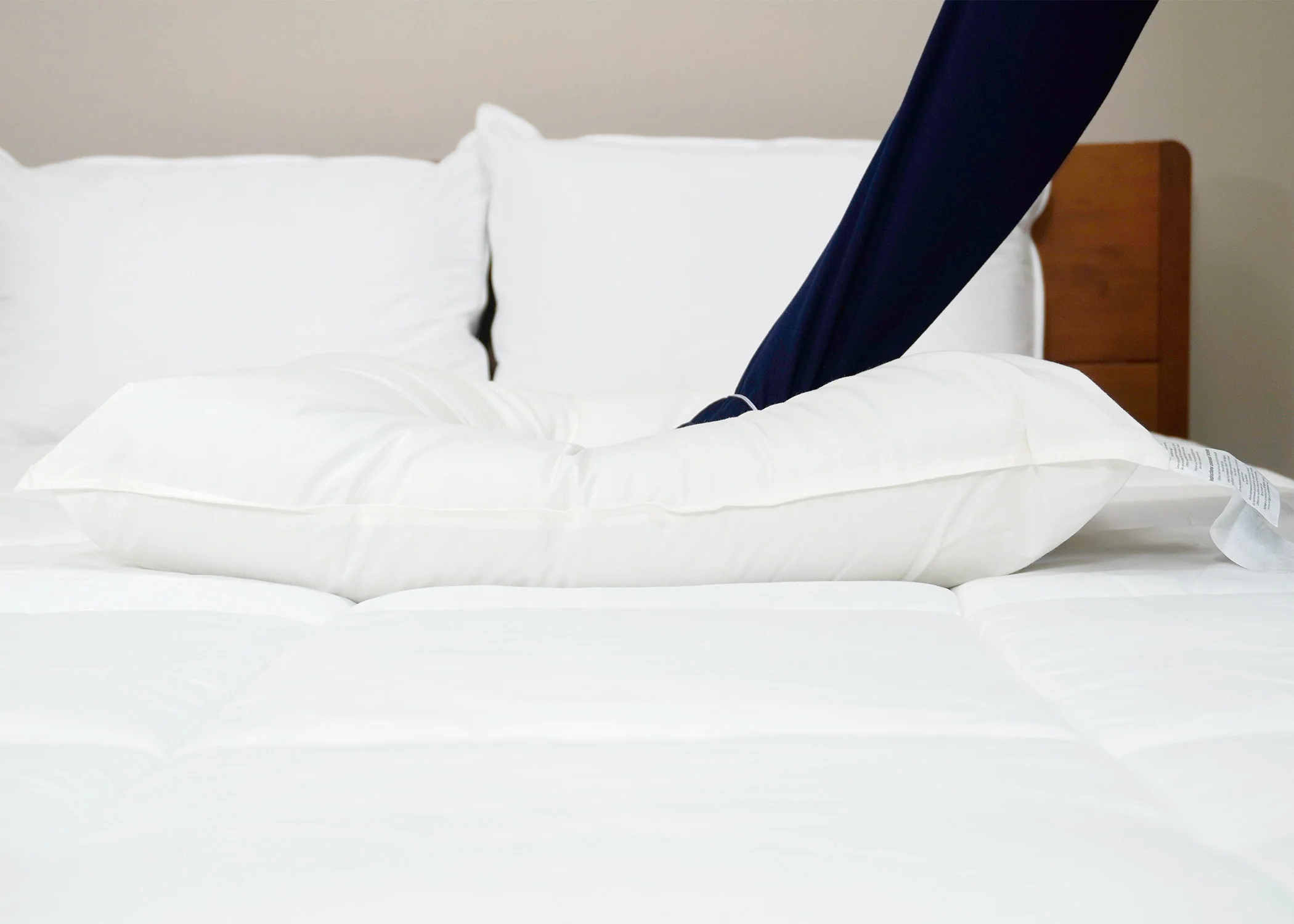 Best Western® Aurora Pillow | Medium Polyester Pillow - Image 4
