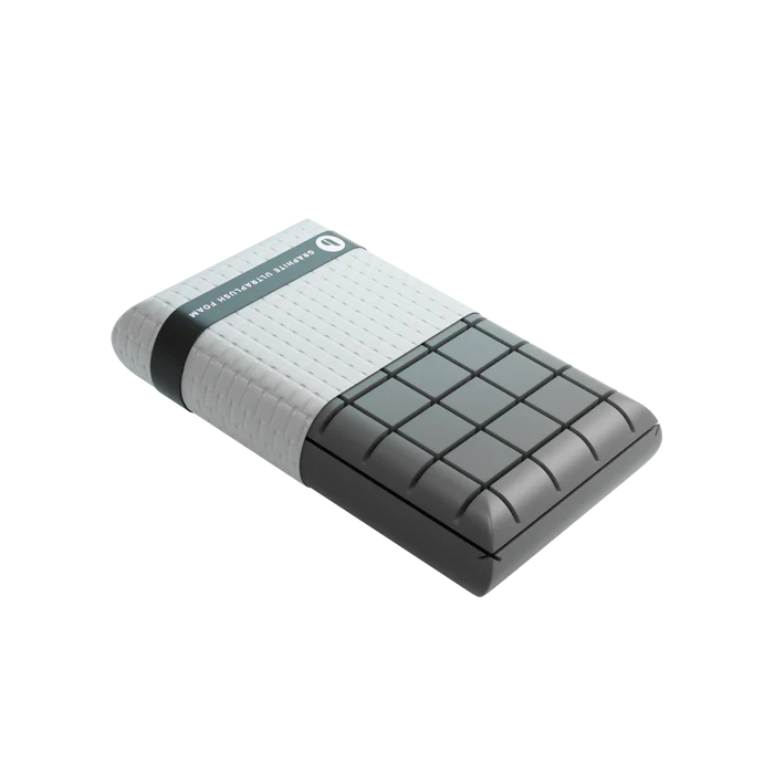 Blu Sleep Prestige Graphite Memory Foam Pillow | Antibacterial - Image 3
