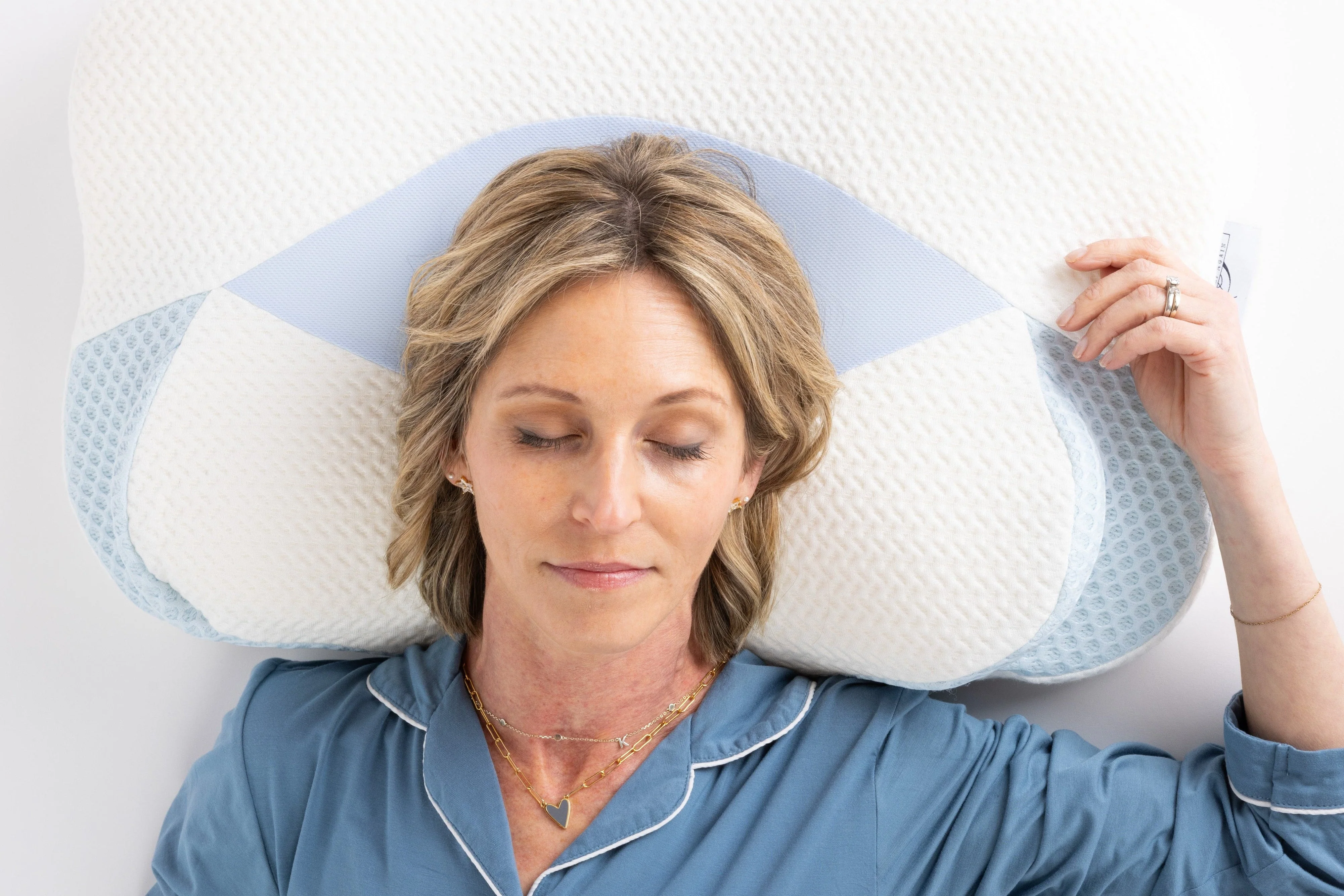 Cervical Memory Foam Pillow for Neck & Shoulder Support | Ergonomic Orthopedic Design - Image 3