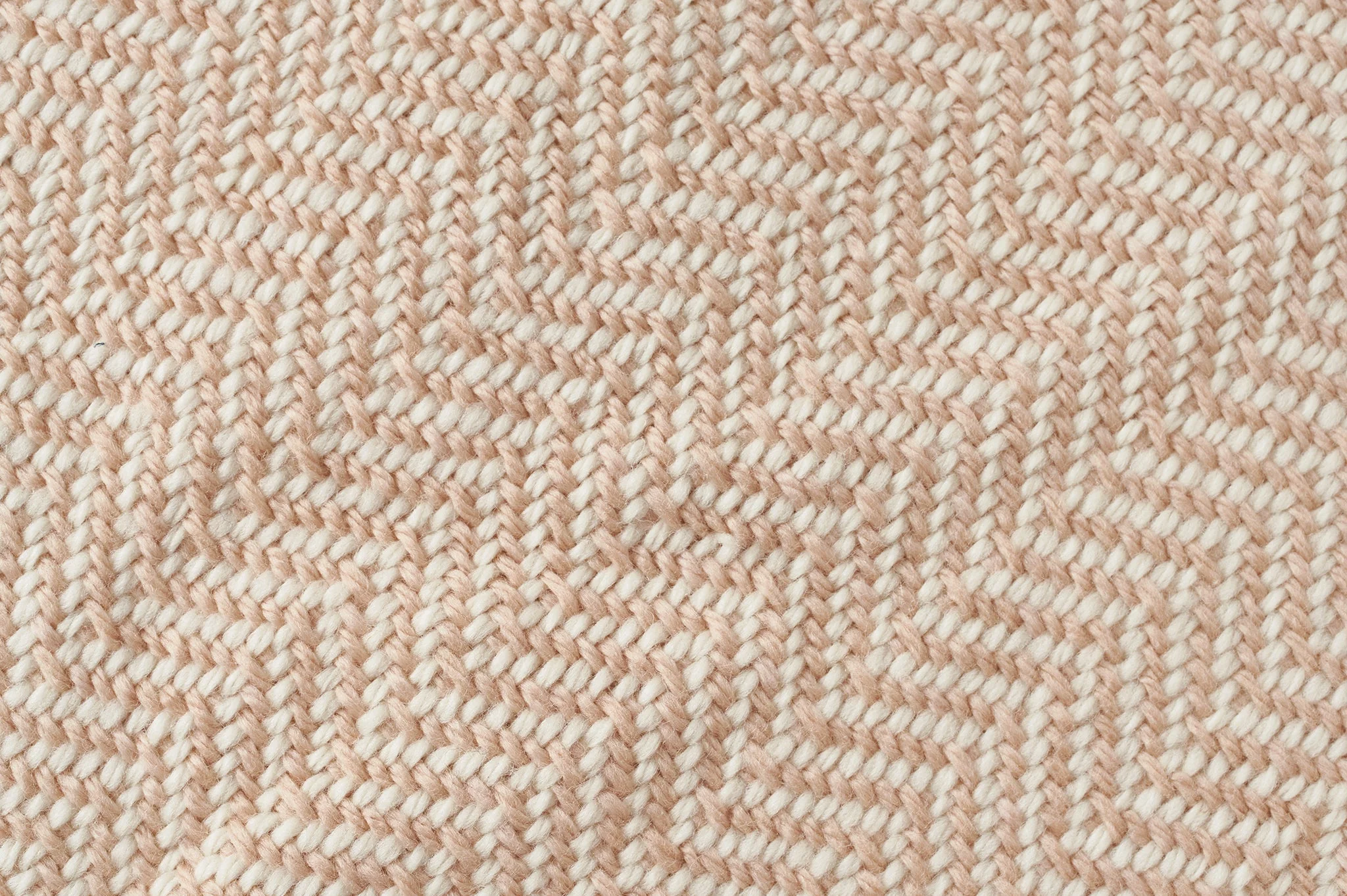 Wool Throw Blanket Made in USA, Soft Chevron Weave, Natural Climate Beneficial Wool - Image 10