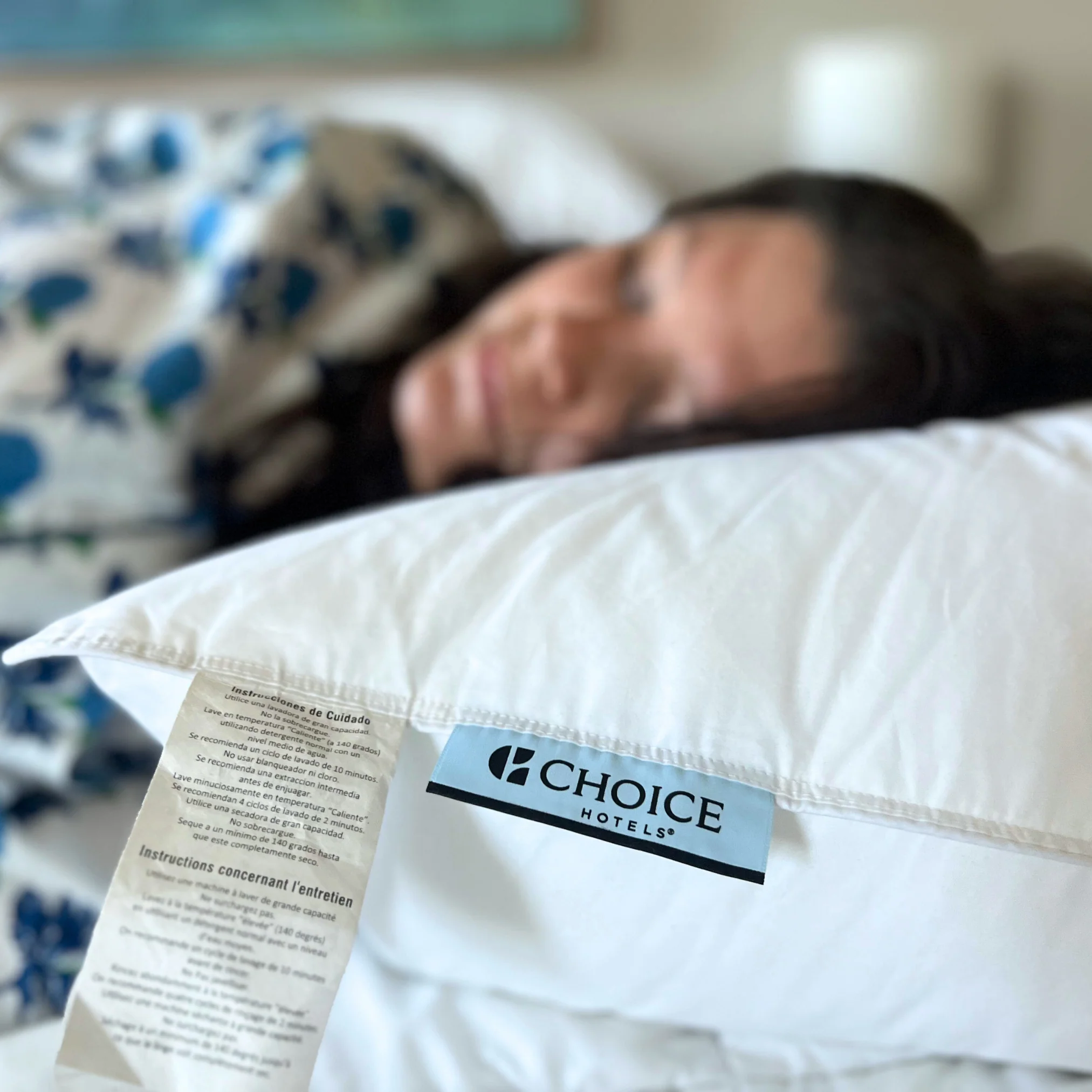 Choice Hotels® Soft and Firm Polyester Pillow Combo Pack (Includes 2 Pillows) - Image 5
