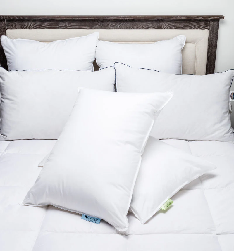Choice Hotels® Soft and Firm Polyester Pillow Combo Pack (Includes 2 Pillows) - Image 6