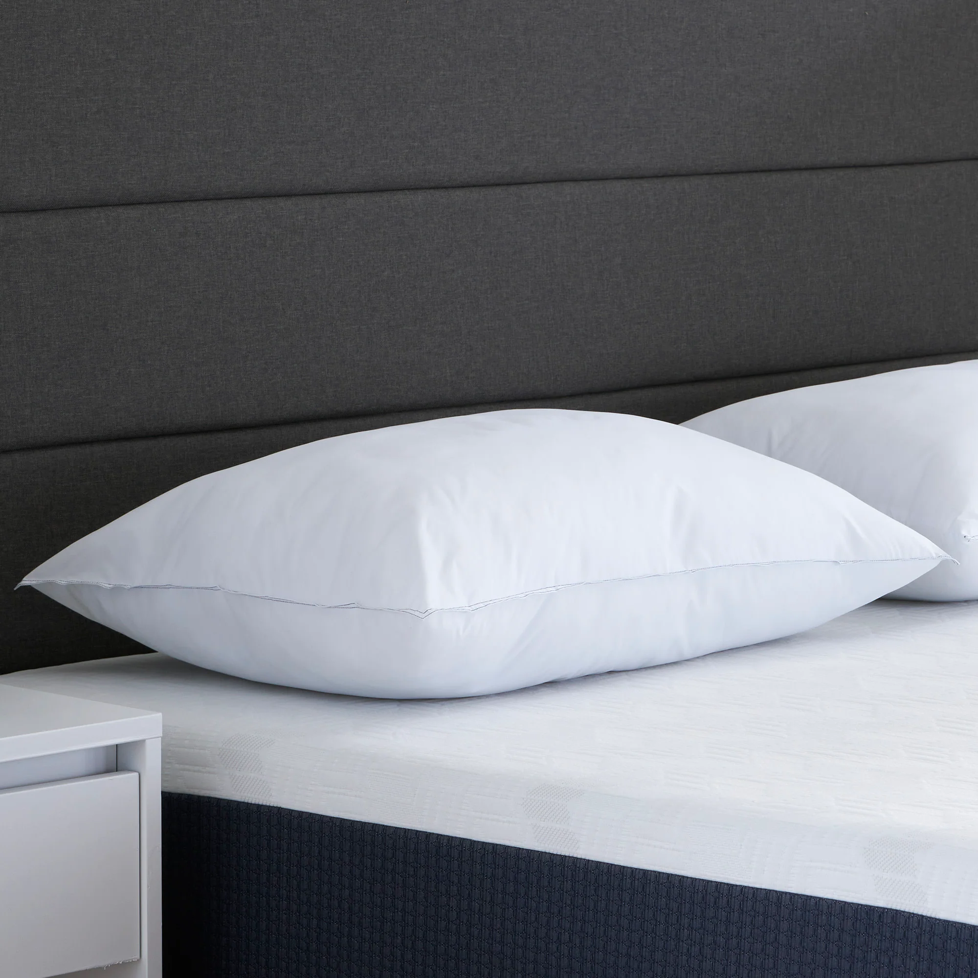 Comfort Tech Down Alternative Plush Bed Pillow - Image 2