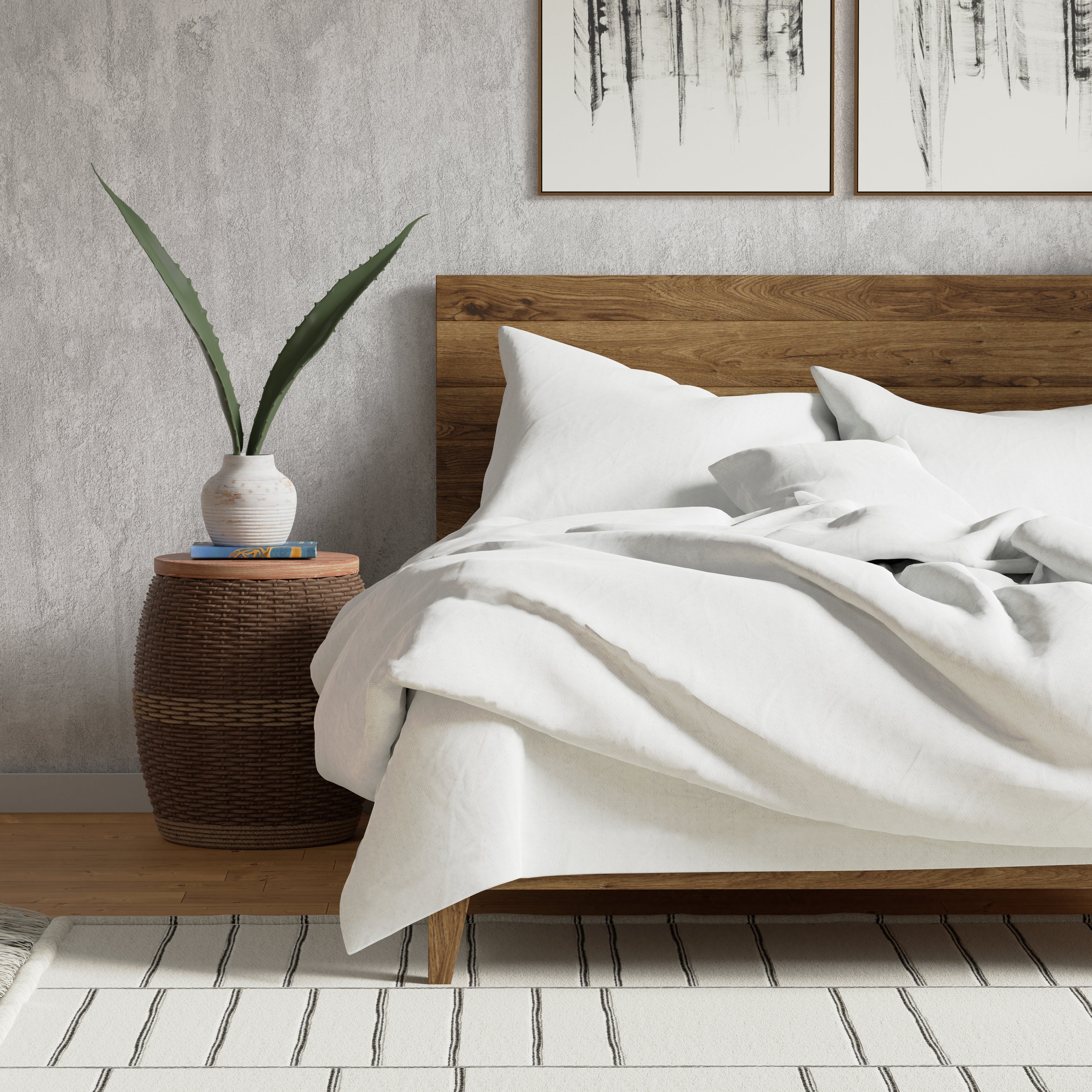 Delilah Home Organic Cotton Duvet Cover - Image 7