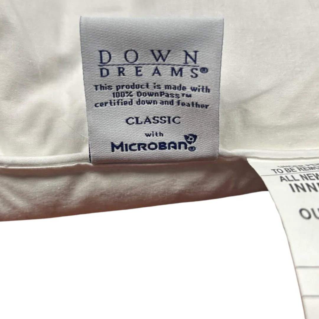 Down Dreams Classic Soft & Firm Combo Pack (Includes 2 Pillows) - Image 7