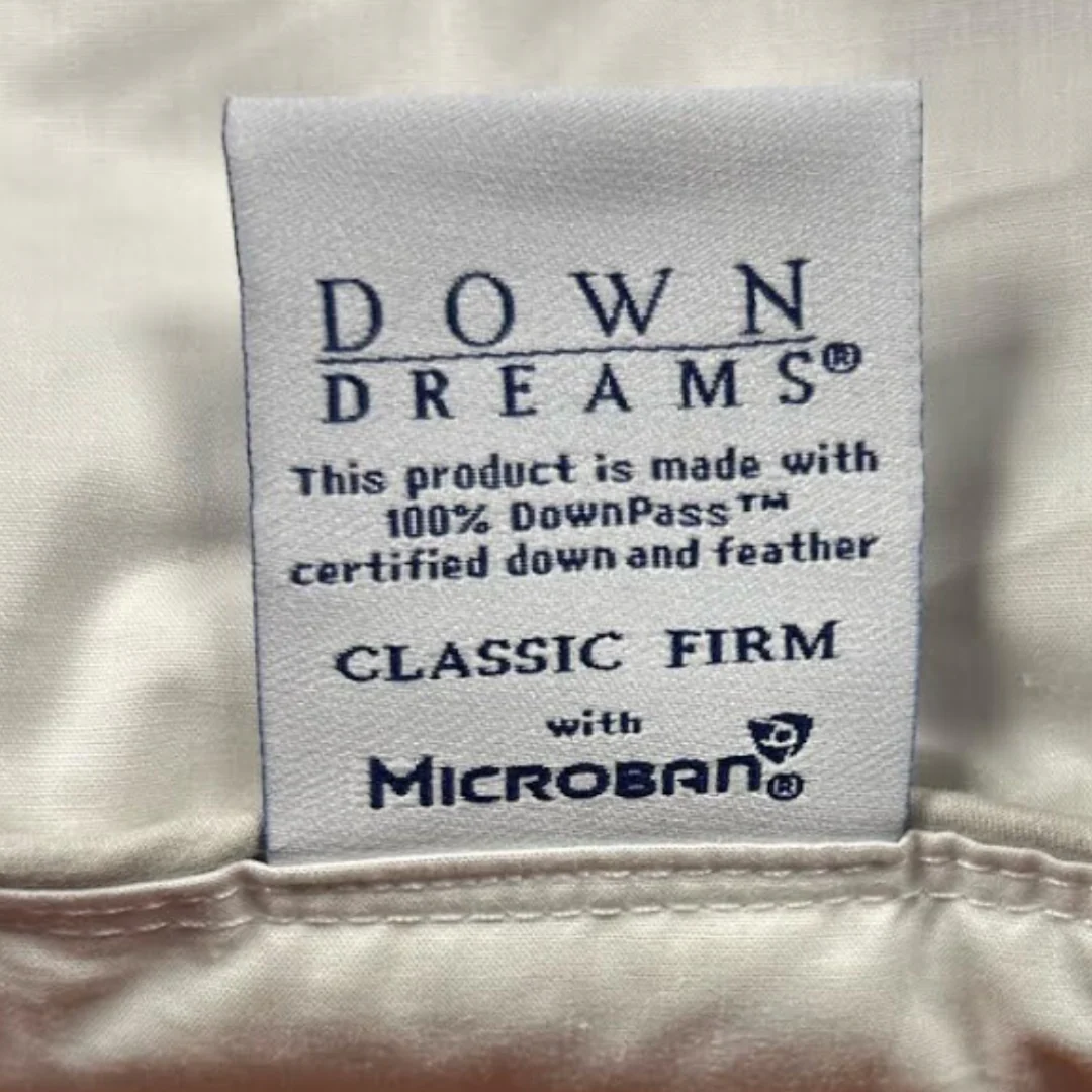 Down Dreams Classic Soft & Firm Combo Pack (Includes 2 Pillows) - Image 8