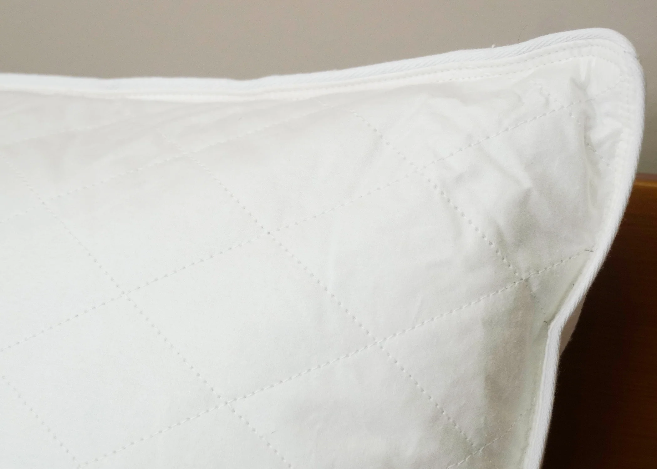Down Etc. Diamond Support Feather & Down Pillow | Medium-Firm - Image 4