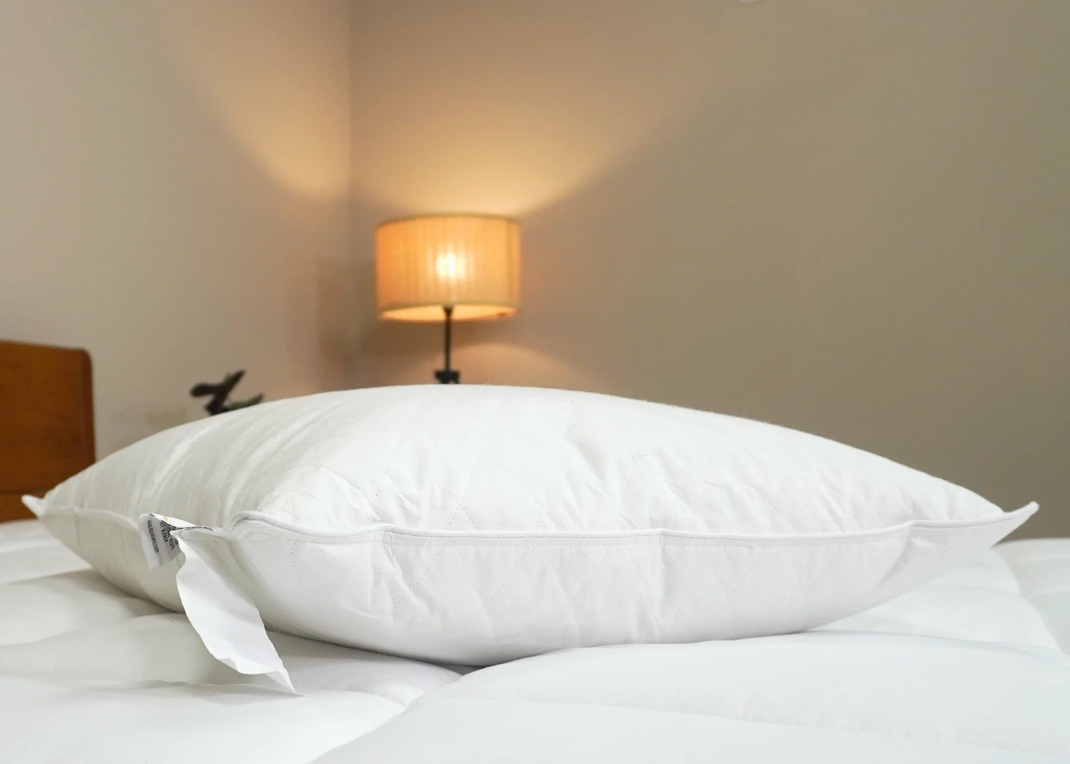 Down Etc. Diamond Support Feather & Down Pillow | Medium-Firm - Image 8