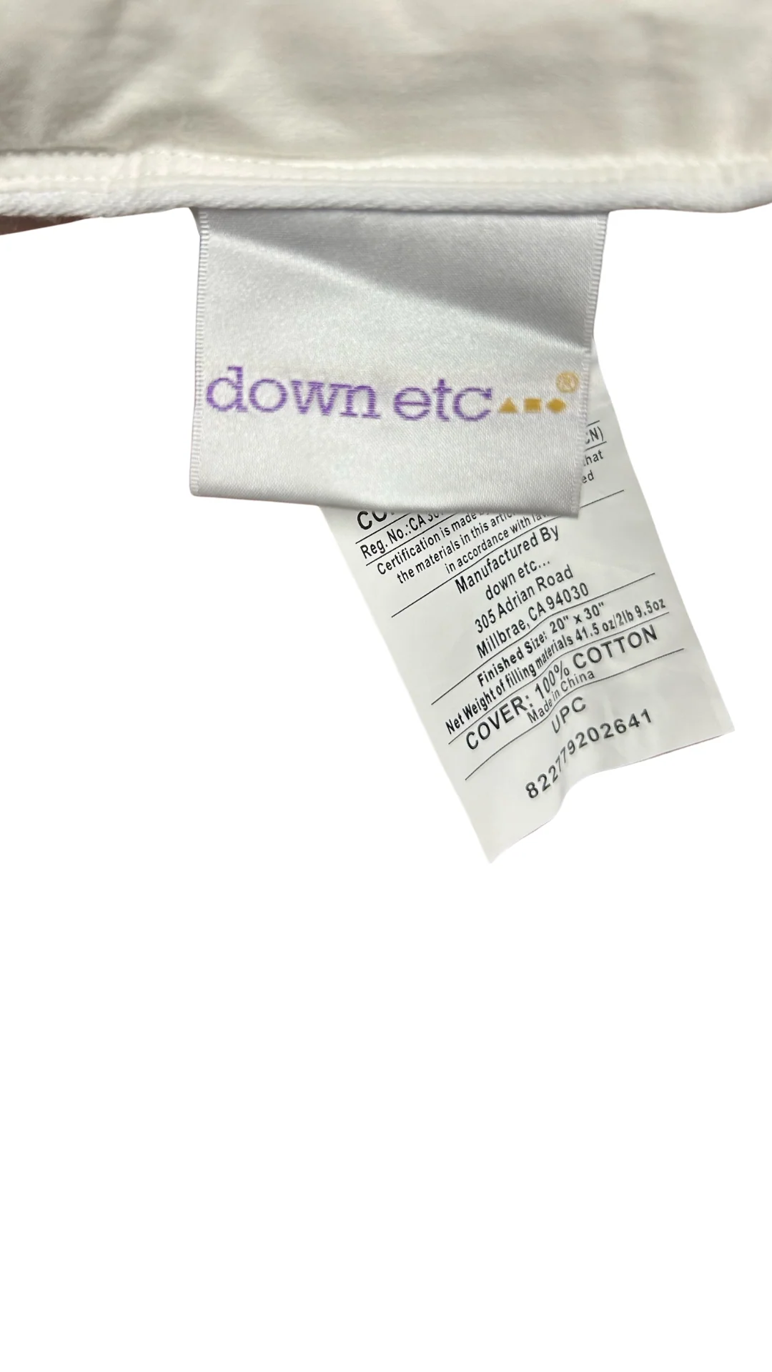 Down Etc. Rhapsody Wrap Duck Feather & Down Pillow - Featured at Many Pendry® Hotels - Image 5