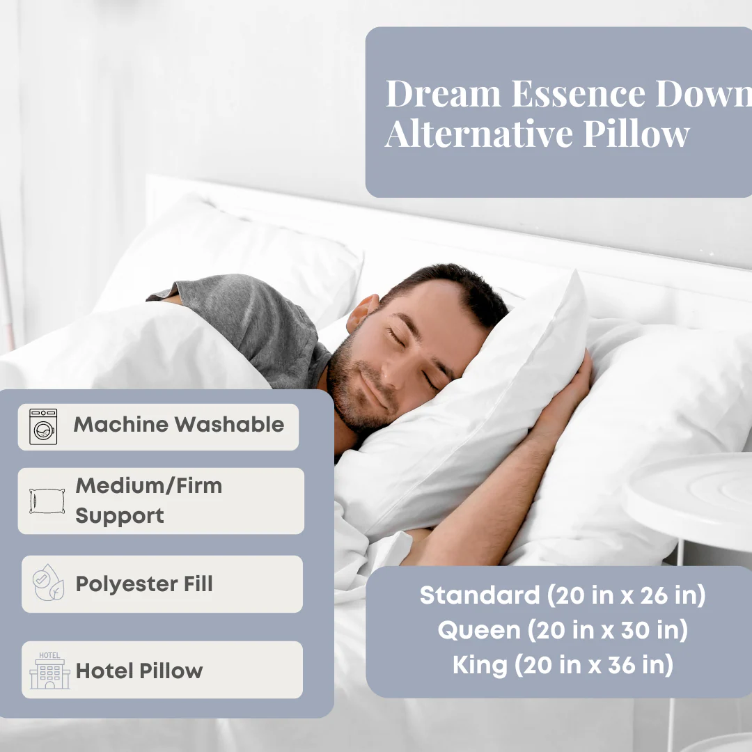 Dream Escape Down Alternative Pillow Formerly Dream Essence - Image 10