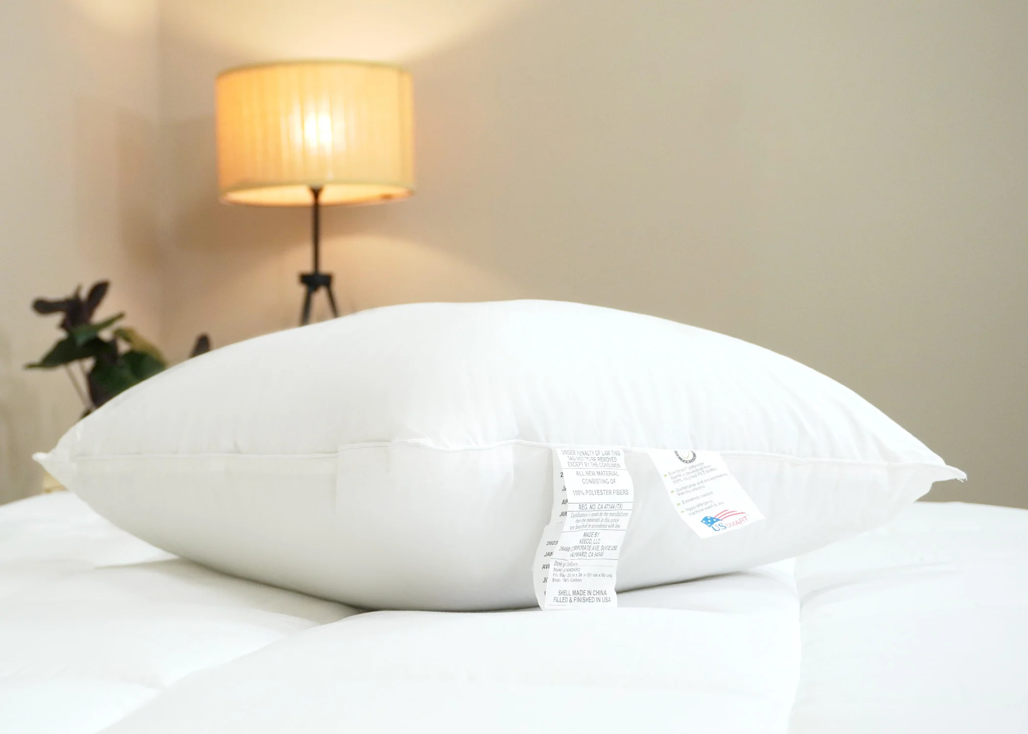 Eco-Smart Down Alternative Pillow | Made in USA - Image 7
