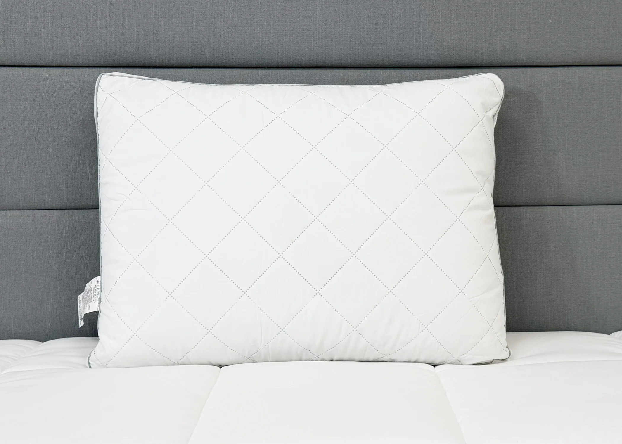 Envirosleep Diamond Support Gel Fiber Fill Pillow | Medium Support - Image 3