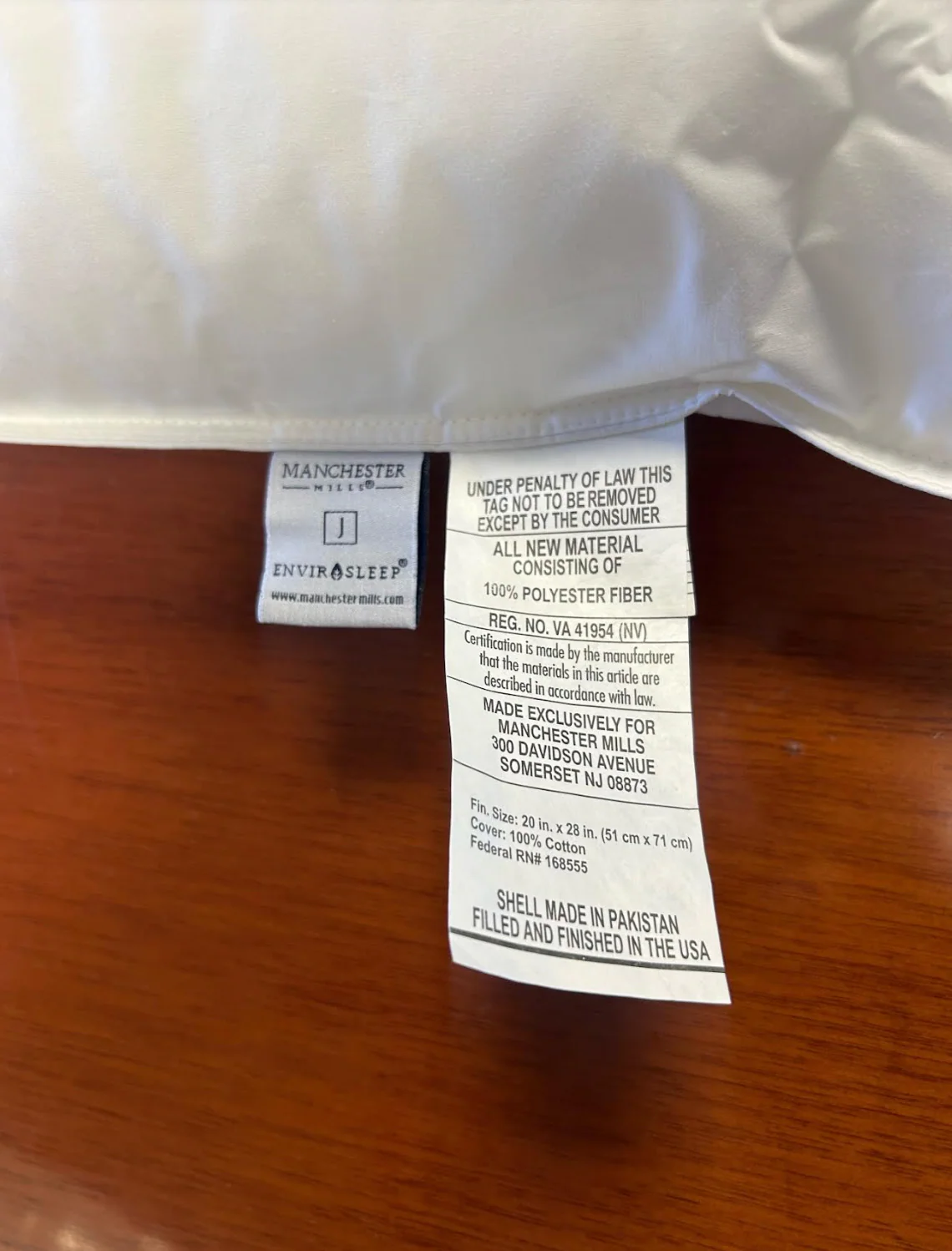 Envirosleep Dream Memories Memorelle Fiber Fill Pillow - Image 13