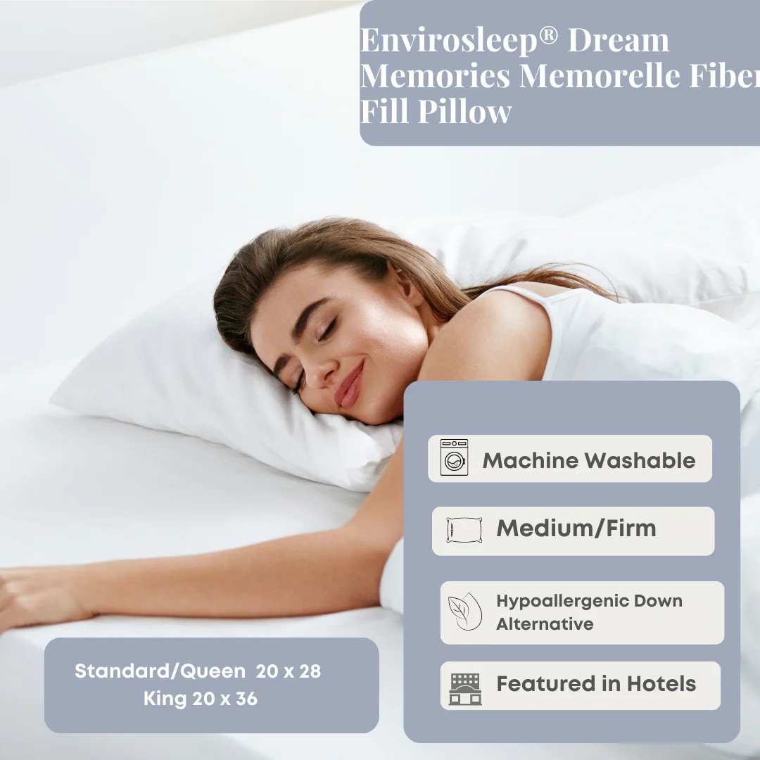 Envirosleep Dream Memories Memorelle Fiber Fill Pillow - Image 5