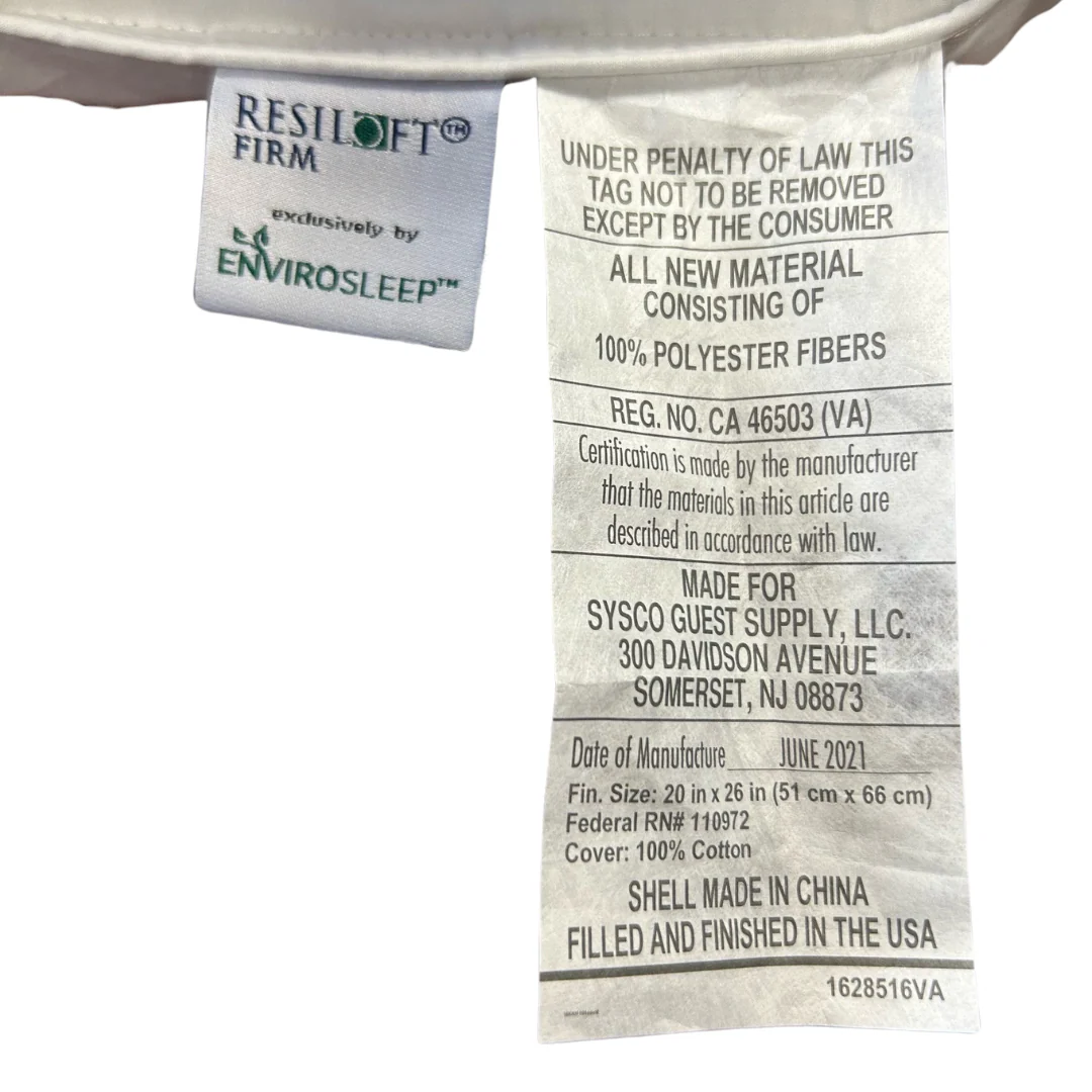 Envirosleep Resiloft Firm Support Pillow - Image 3