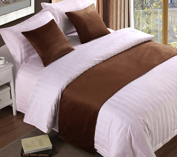 Final Sale: Pillowtex Faux Suede Bed Scarf - Image 5