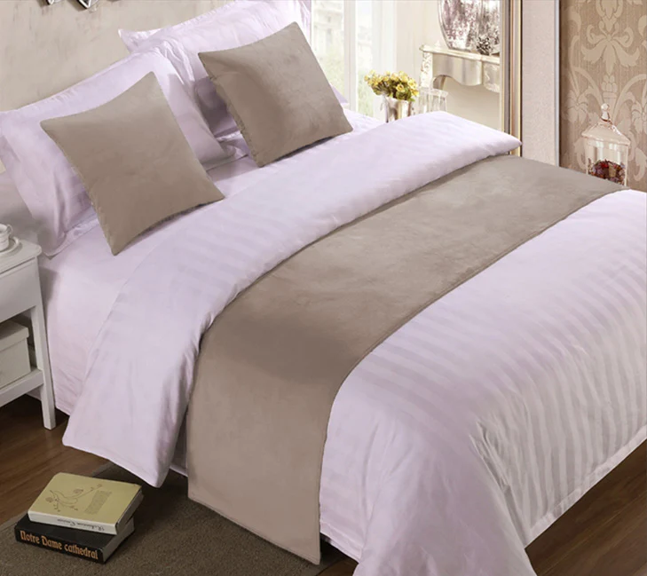 Final Sale: Pillowtex Faux Suede Bed Scarf - Image 7