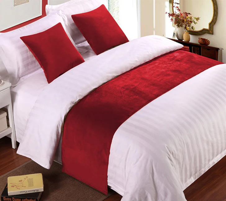 Final Sale: Pillowtex Faux Suede Bed Scarf - Image 9