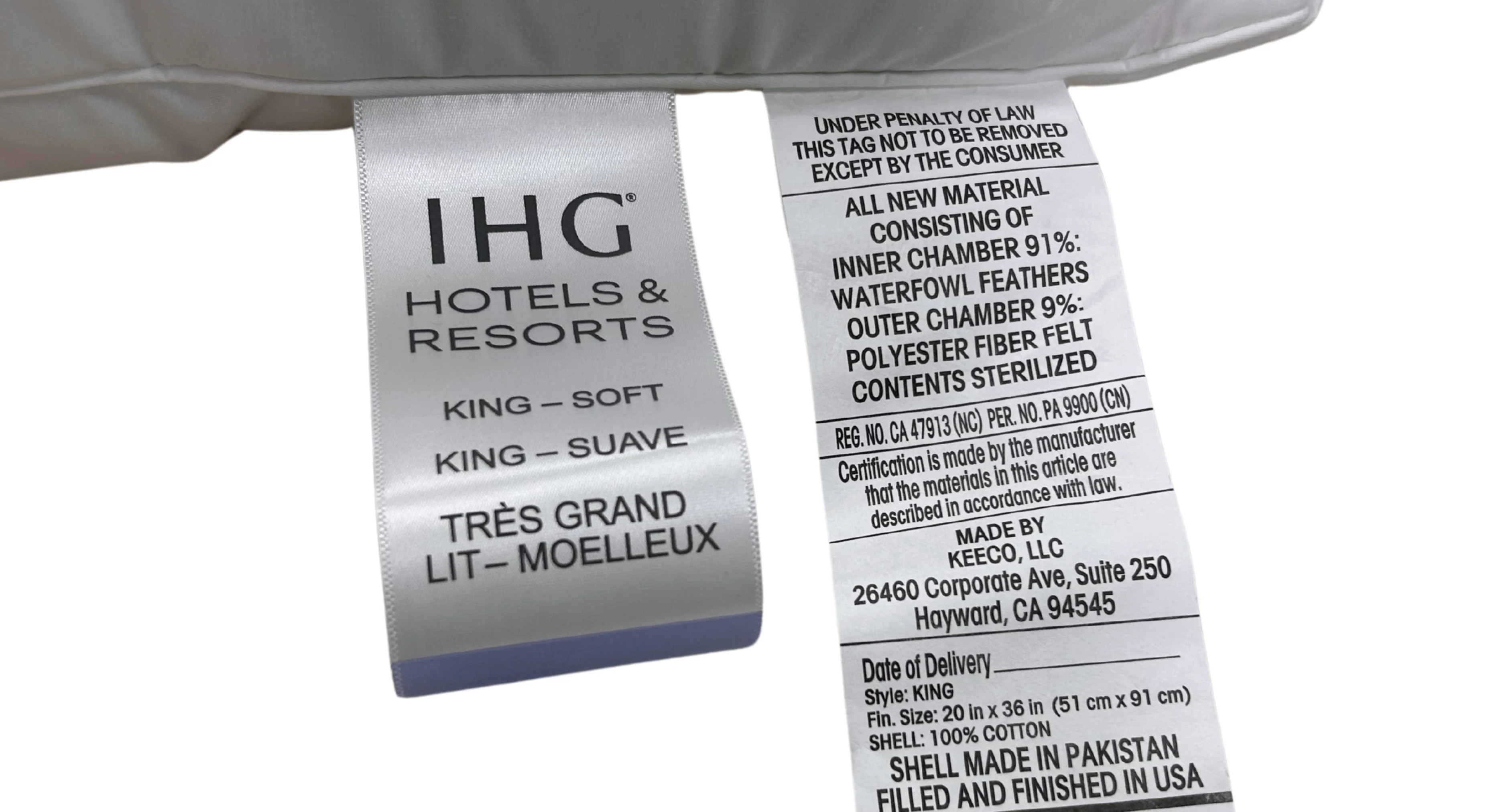 Holiday Inn® Featherbest Pillow - Image 4