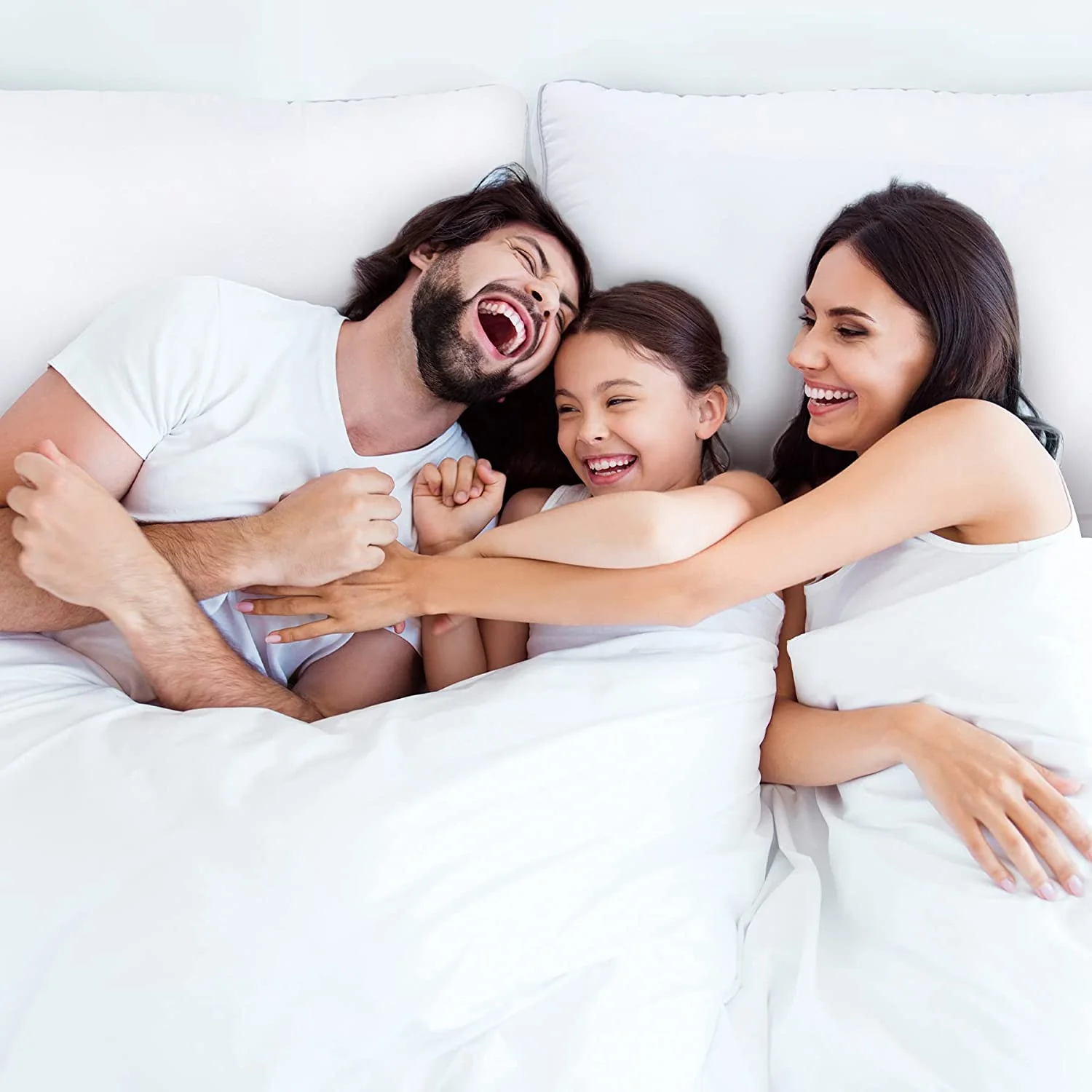 JS Fiber Invista Comforel Gussetted Pillow | Medium-Firm - Image 5