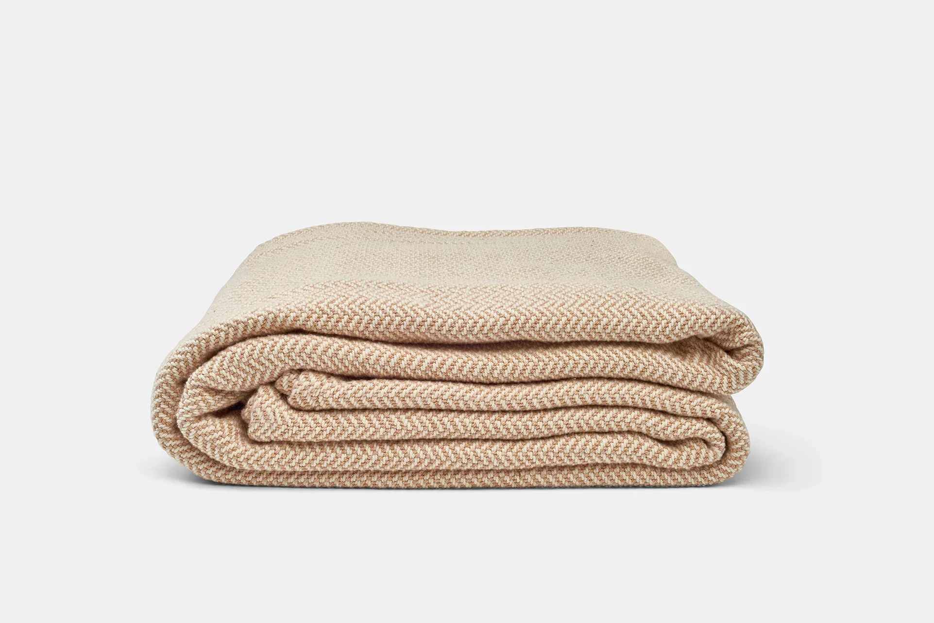 Herringbone Weave Blanket | Organic Cotton Made in USA - Image 17