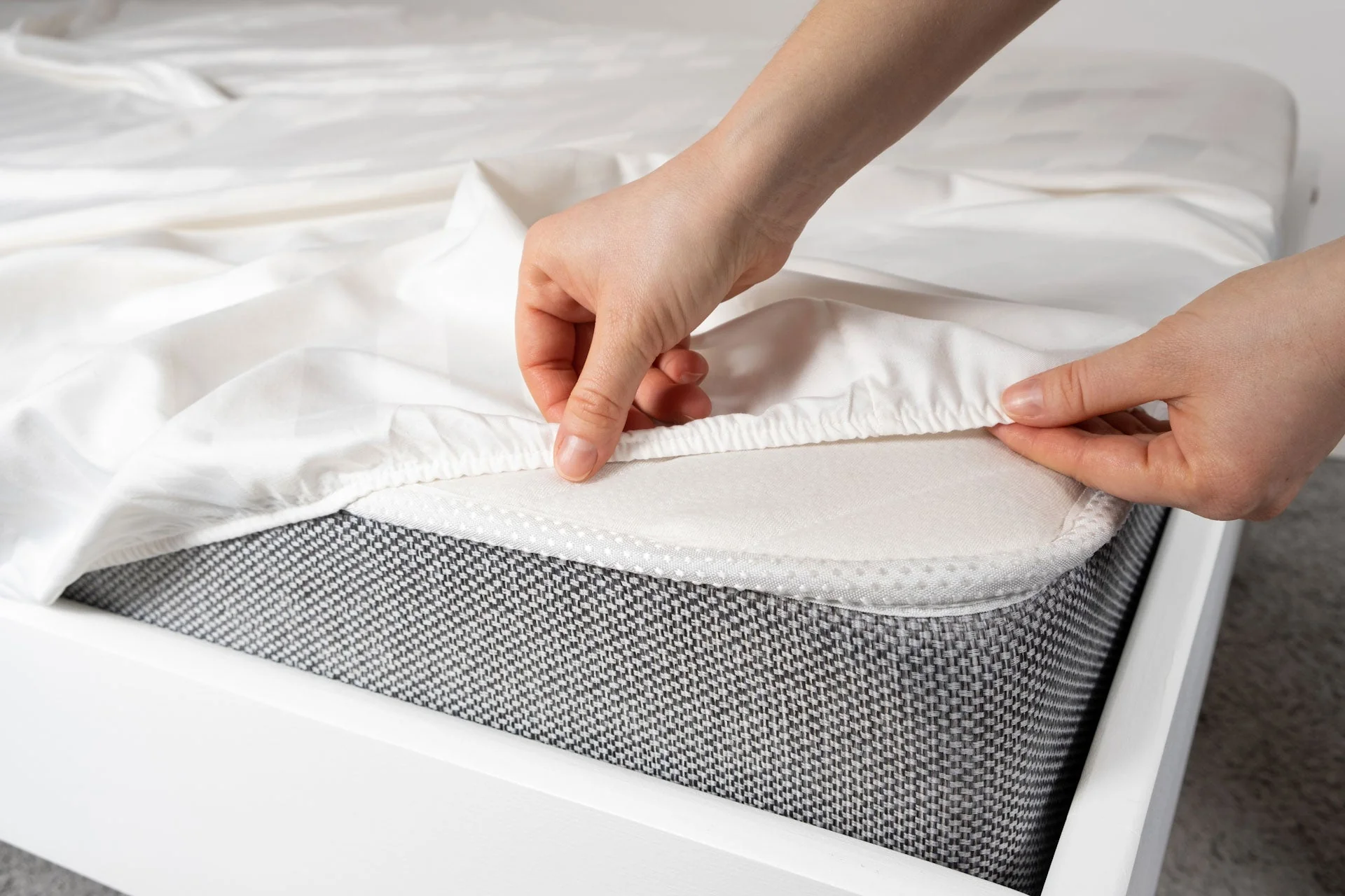 Herringbone Weave Blanket | Organic Cotton Made in USA - Image 18
