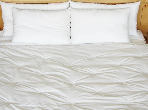 Holy Lamb Organics Wool Comforter - Extra Warmth Comfort - Image 3