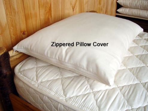 Holy Lamb Organics Zippered Pillow Protector | Organic Cotton - Image 2