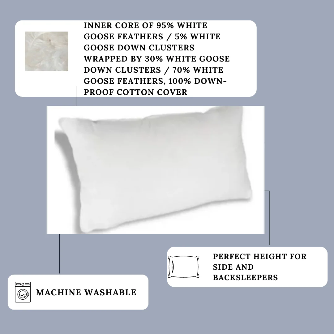 Down Etc. Rhapsody Wrap Down/Feather Pillow- Featured at Many Hyatt® Hotels - Image 9