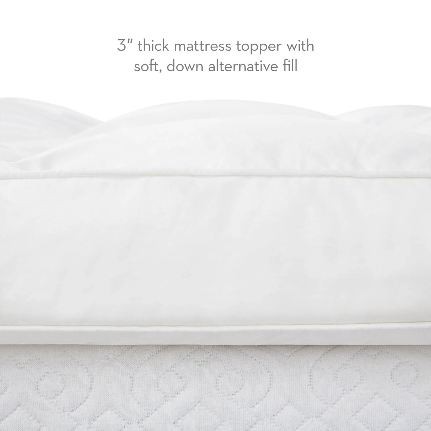 Malouf Isolus 3 Inch Down Alternative Topper - Image 5