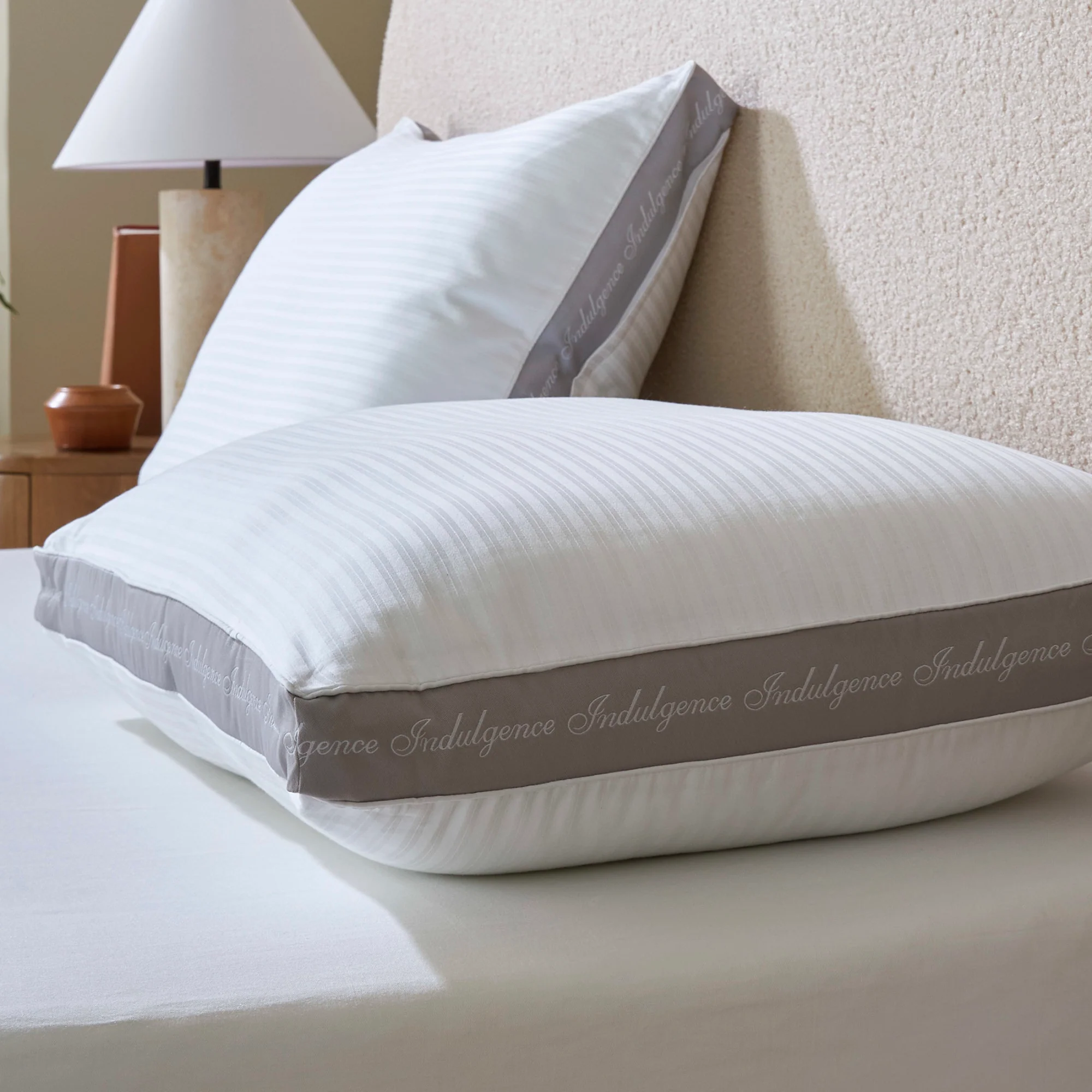 Indulgence® Synthetic Down Pillow | Side Sleeper - Image 5
