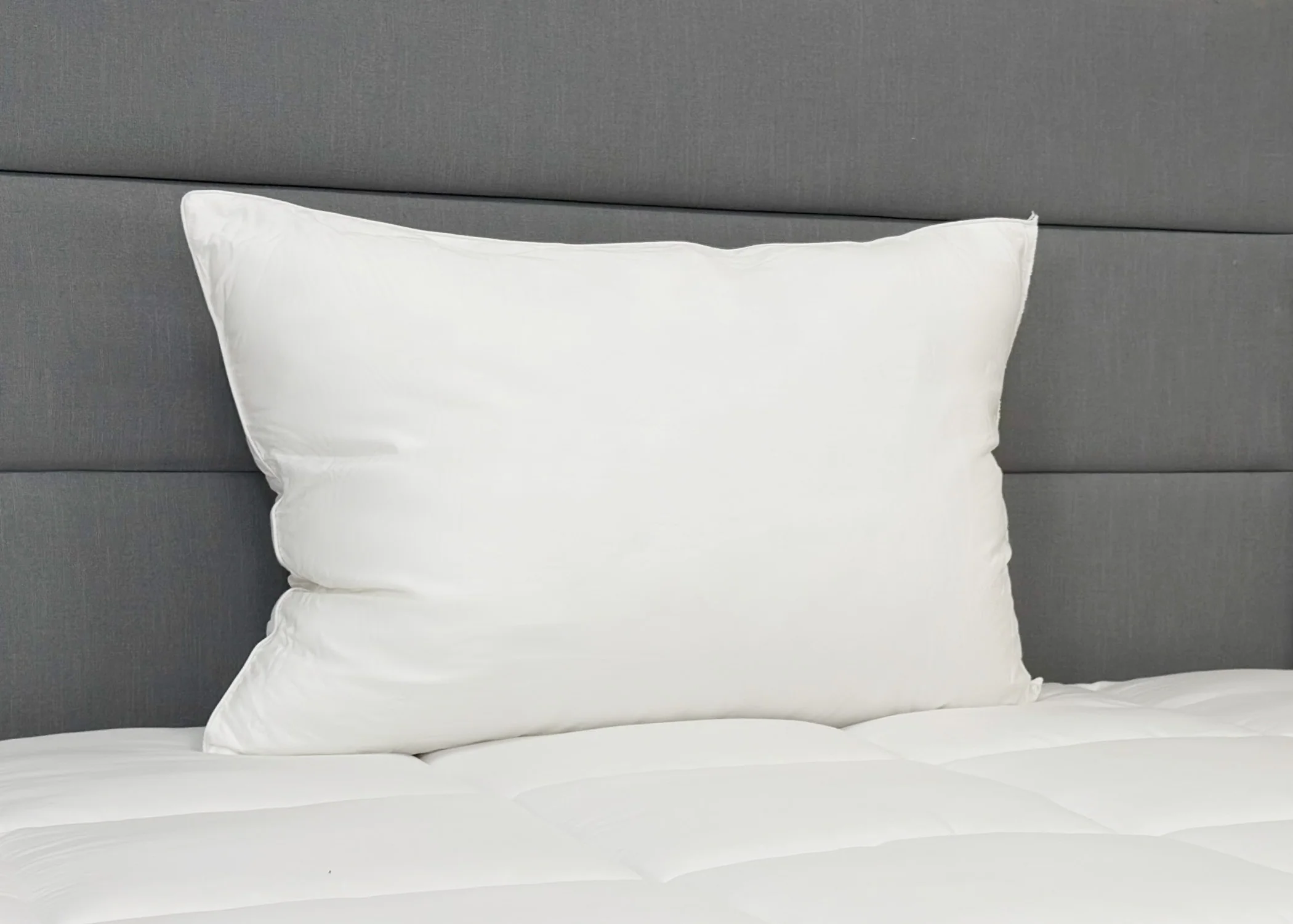JS Fiber "Ultra Down" Polyester Pillow | Firm - Image 8