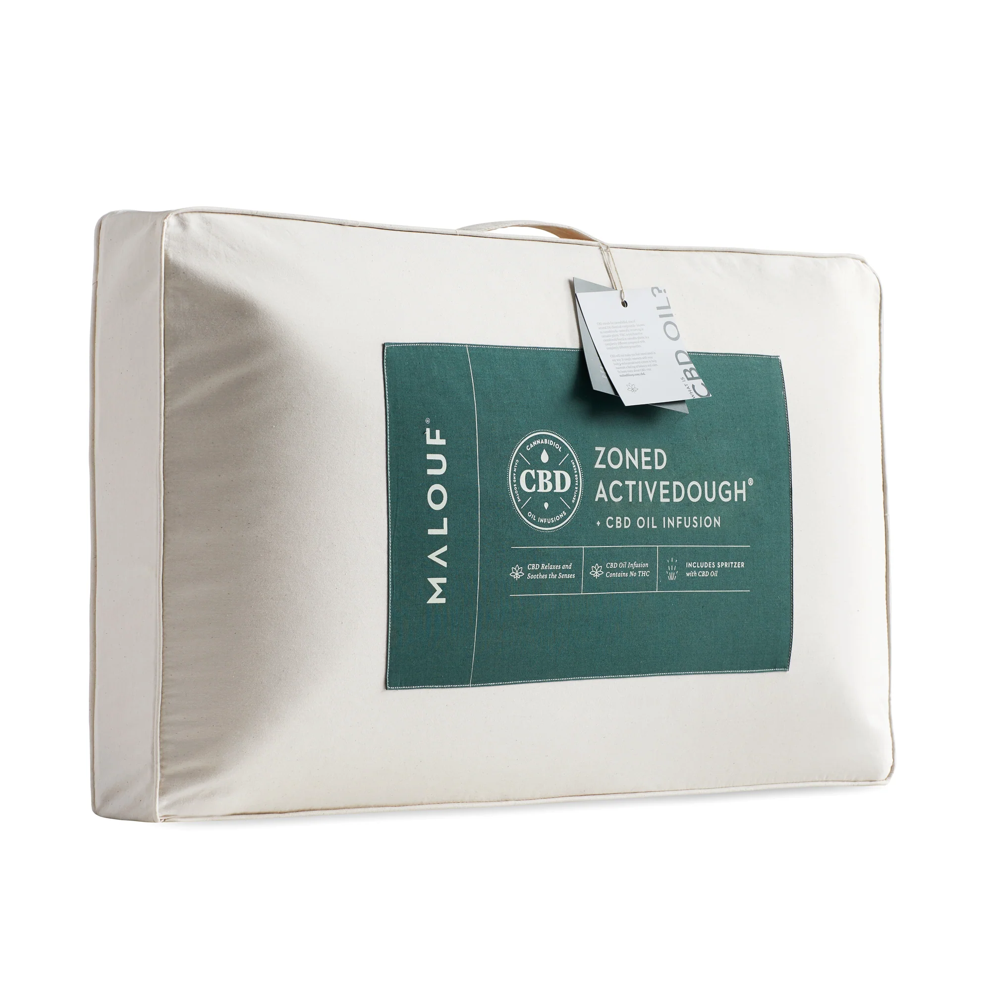 Malouf Zoned ActiveDough™ + CBD Oil Pillow - Image 4
