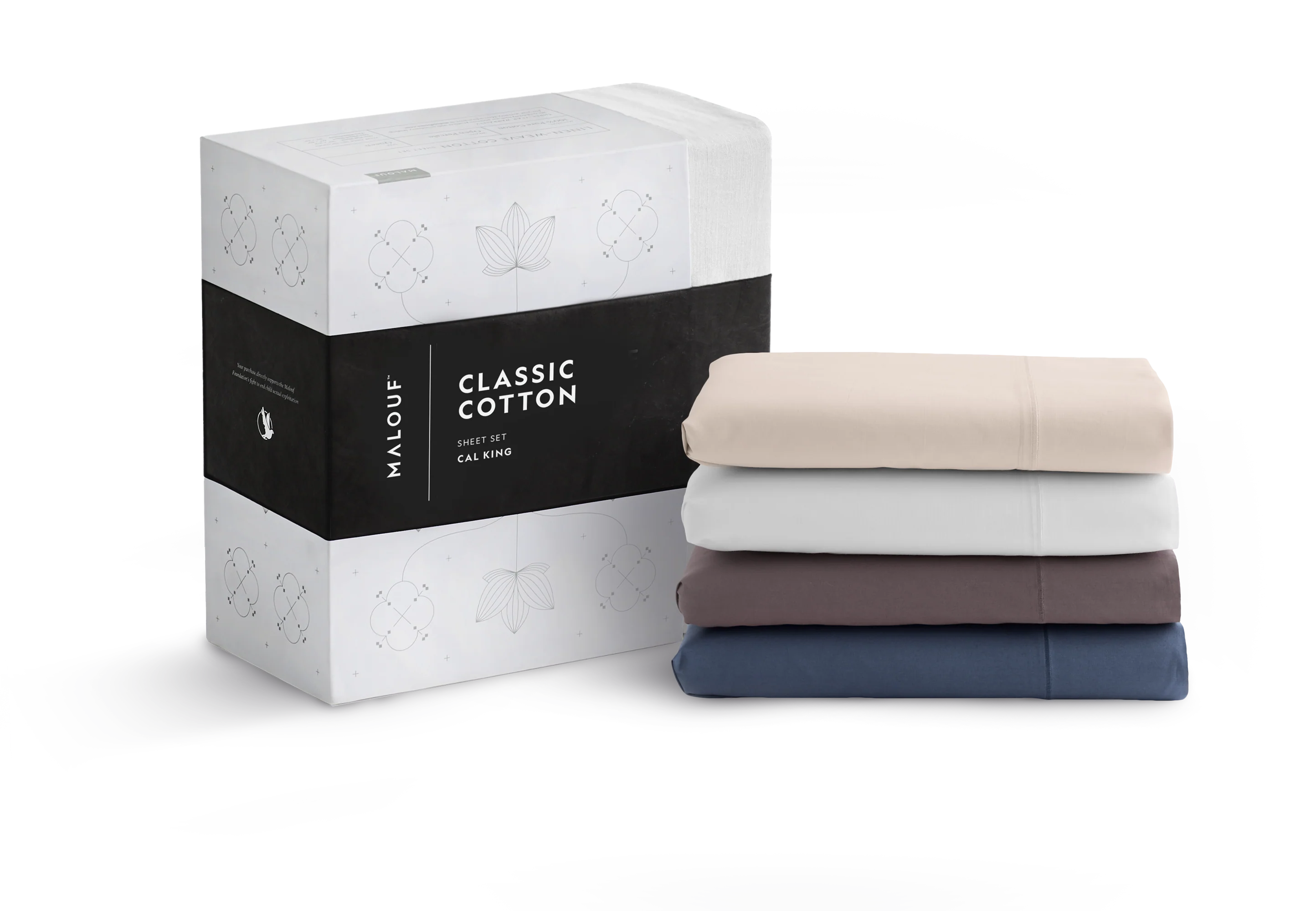 Malouf Classic Cotton Sheet Set