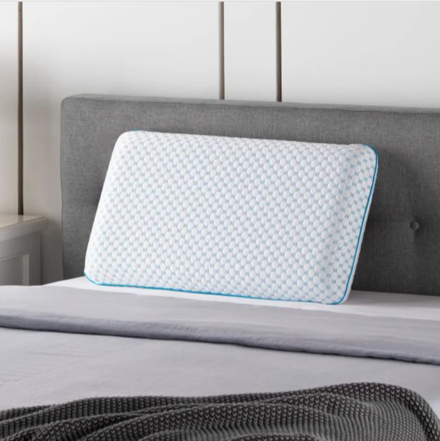 Malouf HyperChill™ Technology Gel Memory Foam Pillow + Reversible Cooling Cover - Image 3