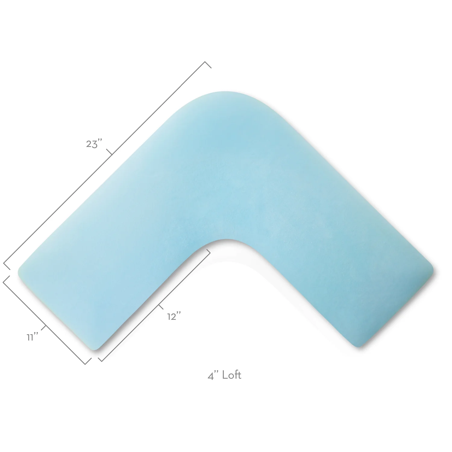 Malouf L-Shape Gel Dough Pillow - Image 5