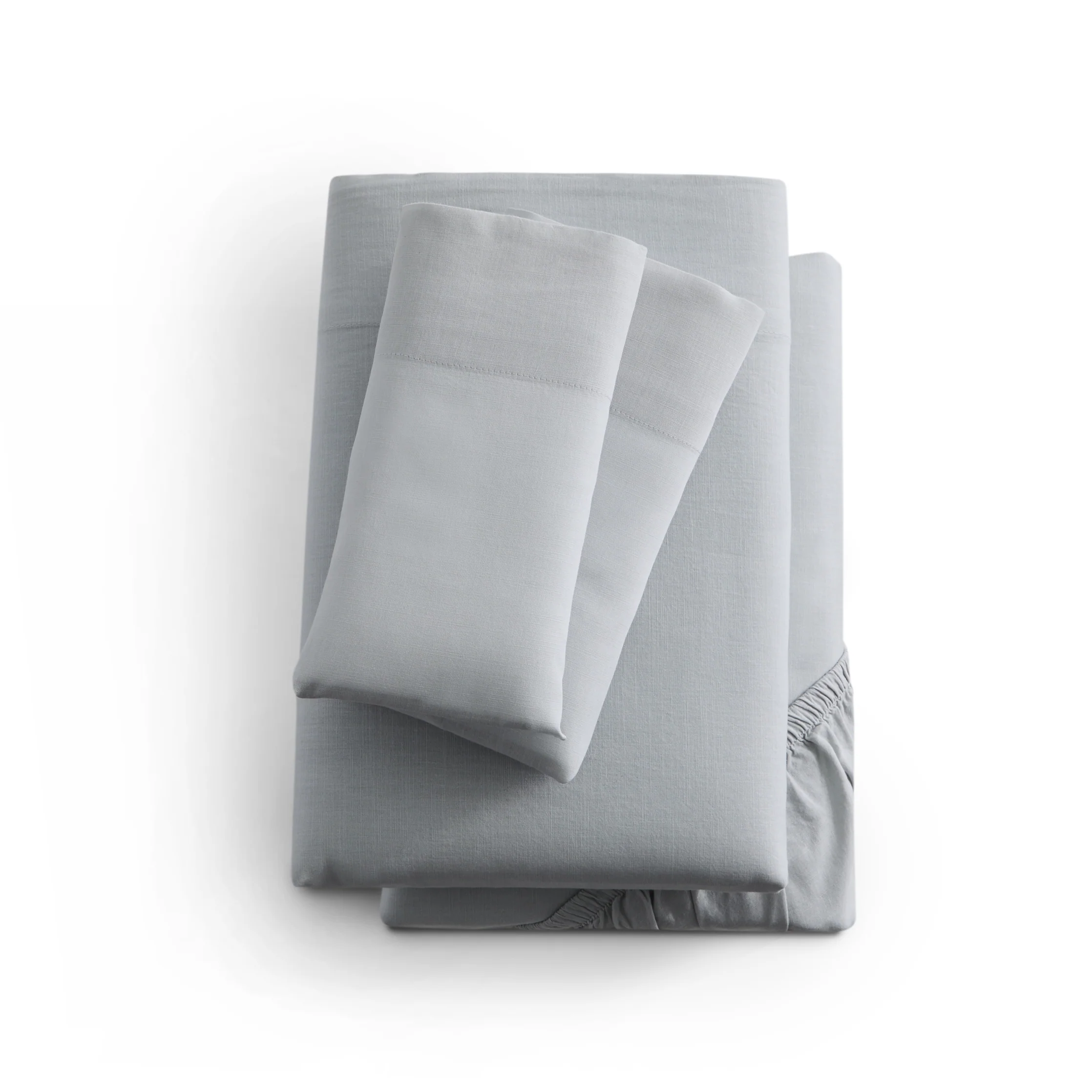 Malouf Linen-Weave Cotton Sheet Set - Image 3