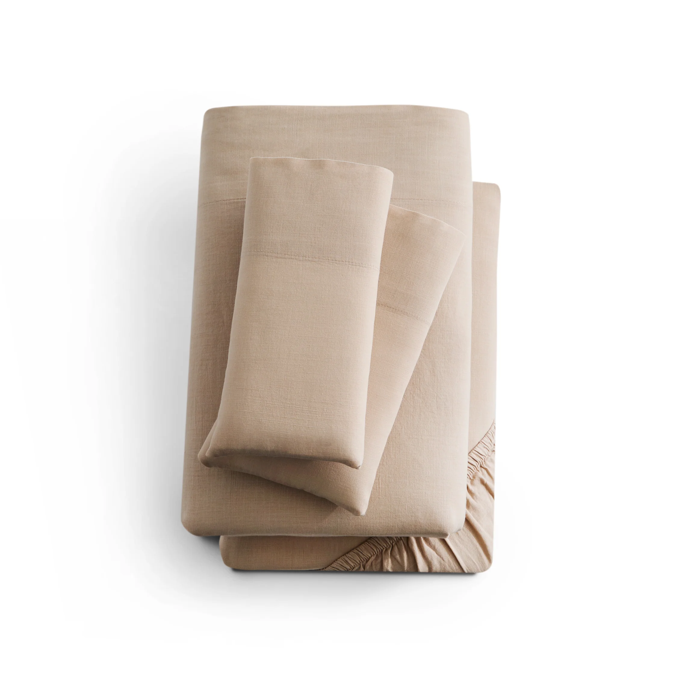 Malouf Linen-Weave Cotton Sheet Set - Image 4