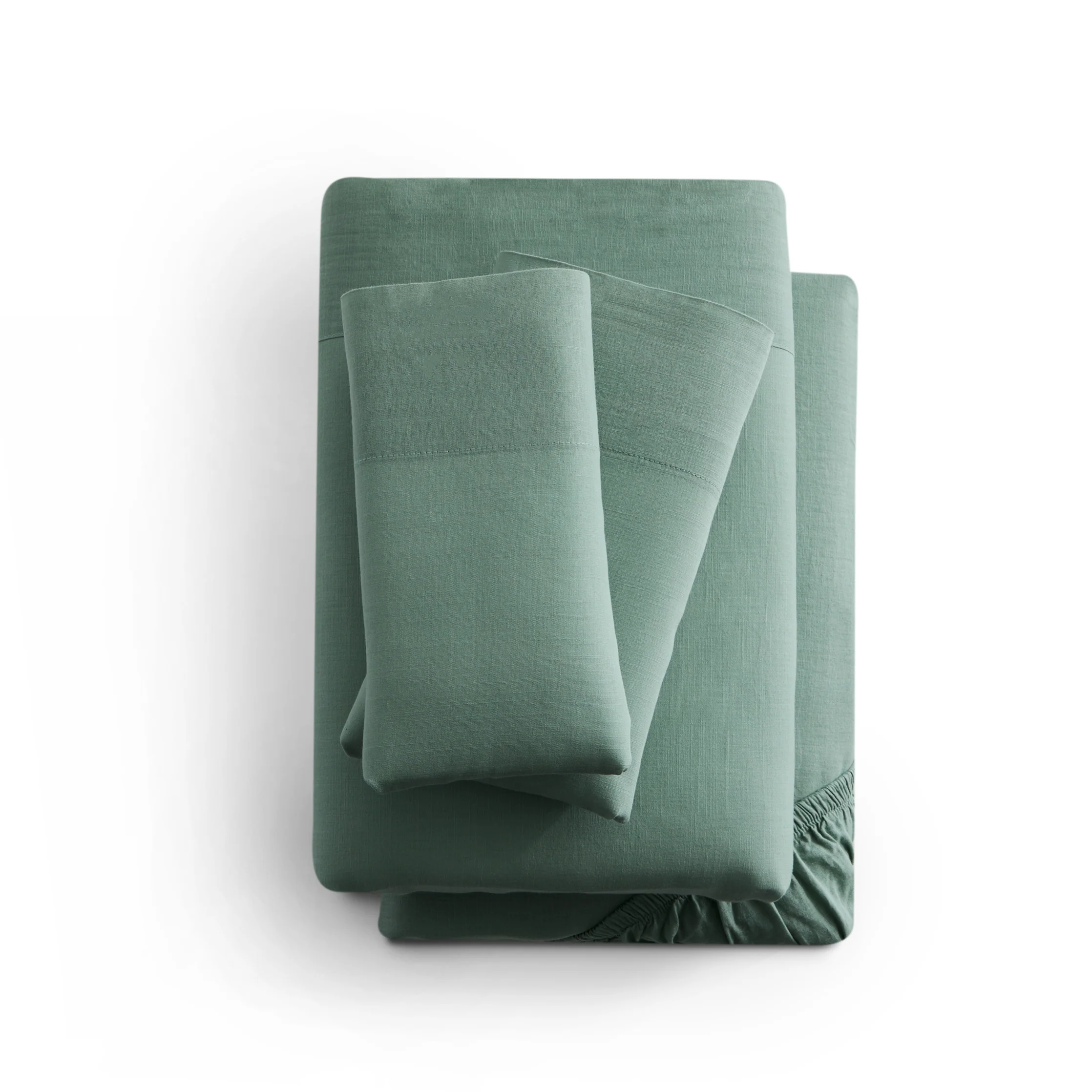 Malouf Linen-Weave Cotton Sheet Set - Image 5