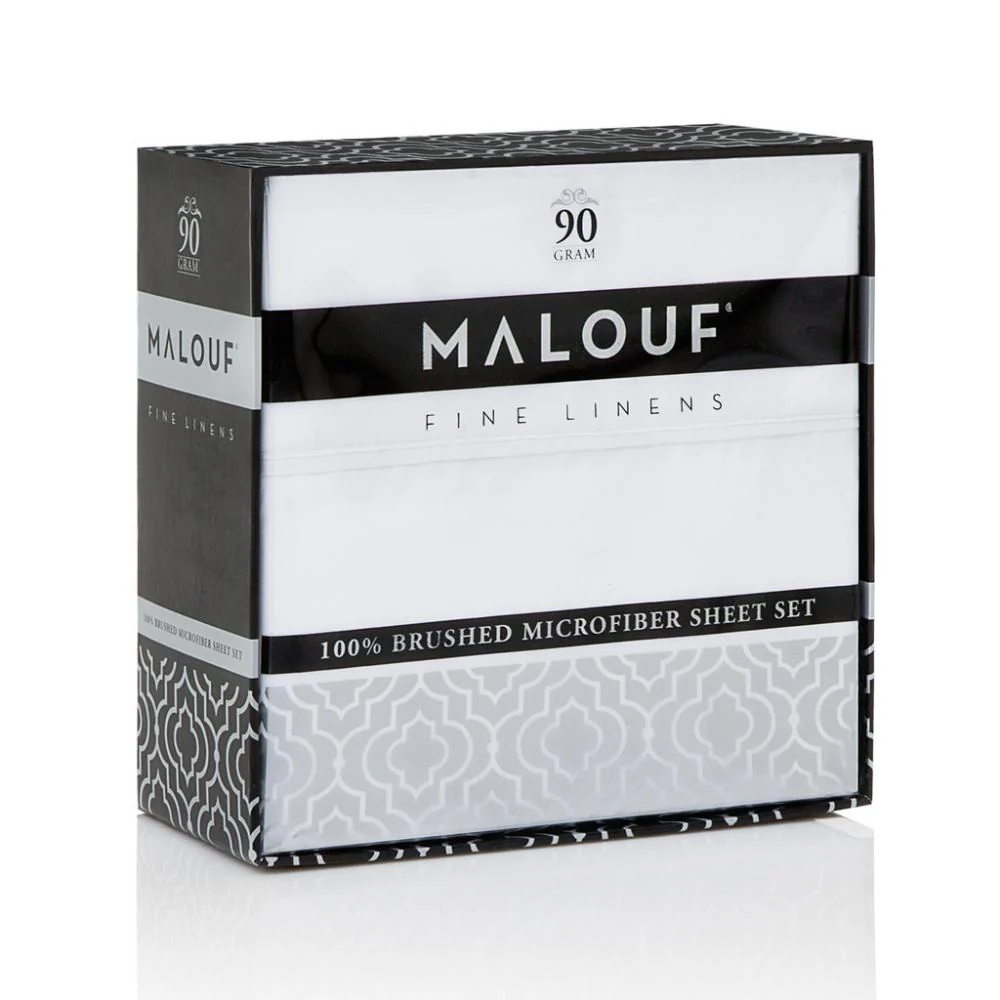 Malouf Brushed Microfiber Sheet Set - Image 4
