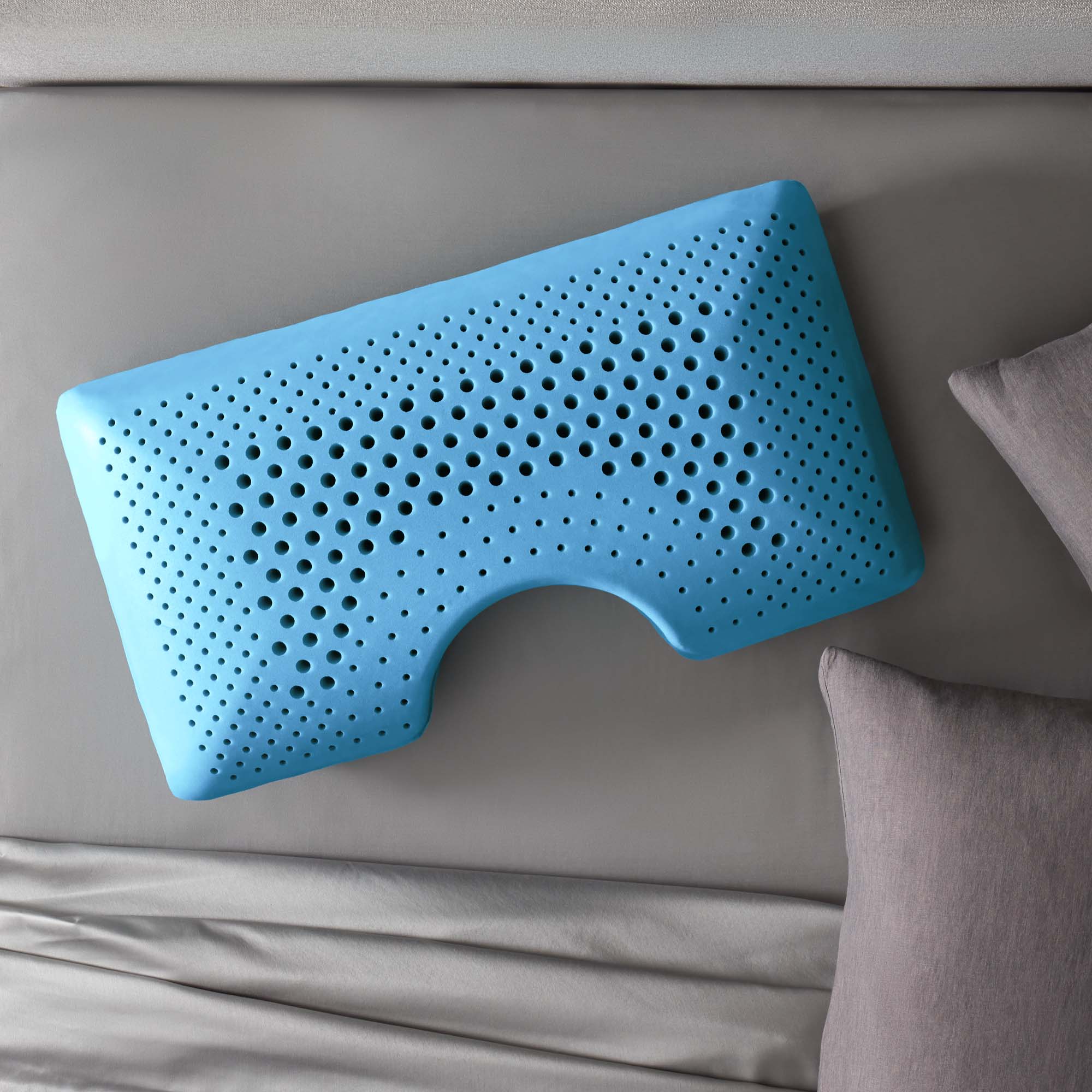 Malouf Activedough Shoulder Cut Out Gel Infused Pillow - Image 3