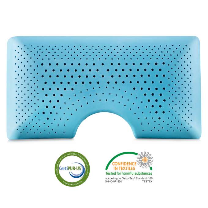 Malouf Shoulder Zoned Gel Dough Pillow - Image 4