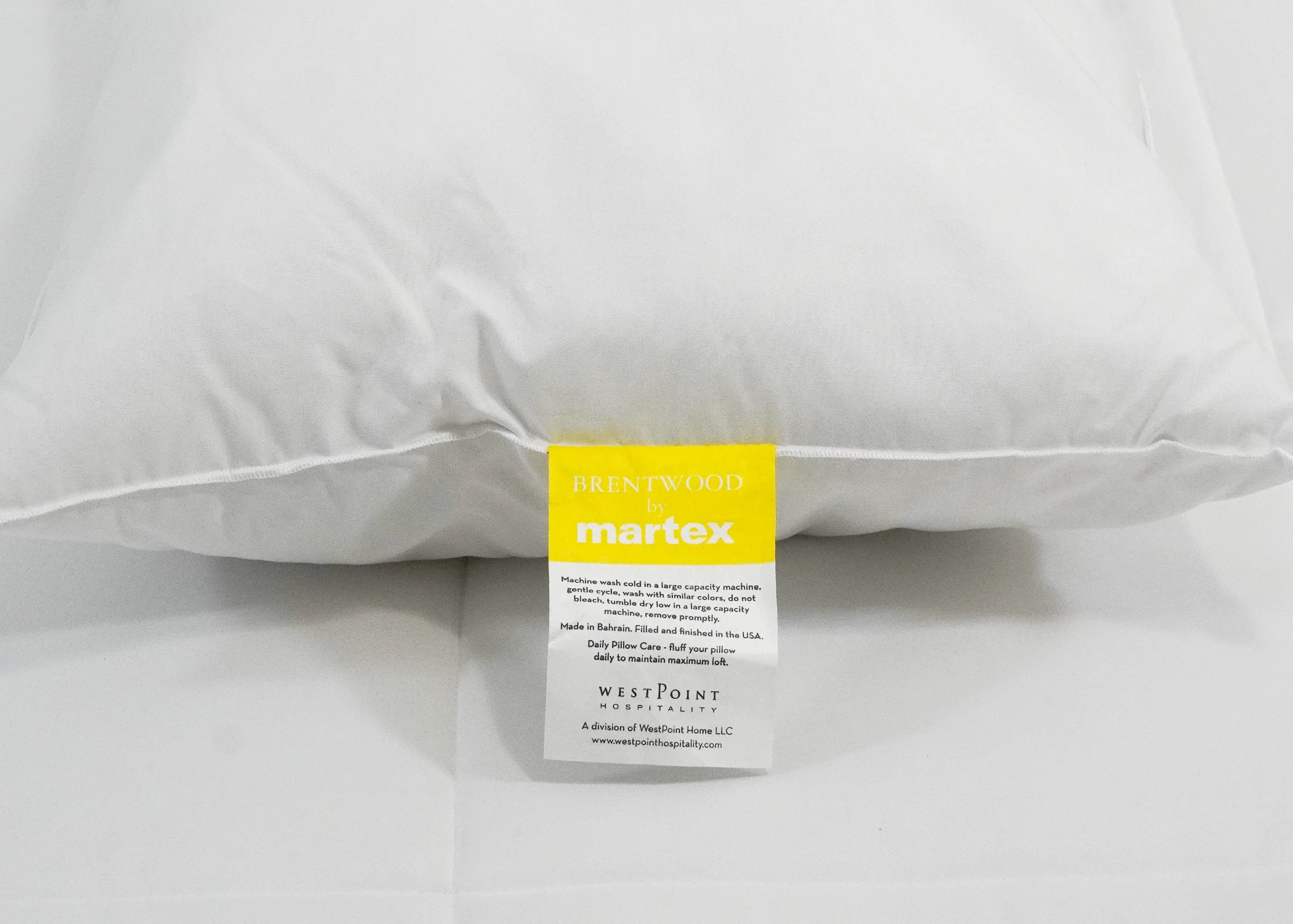 Martex Brentwood Gold Pillows - Featured at Many Hotels - Image 6