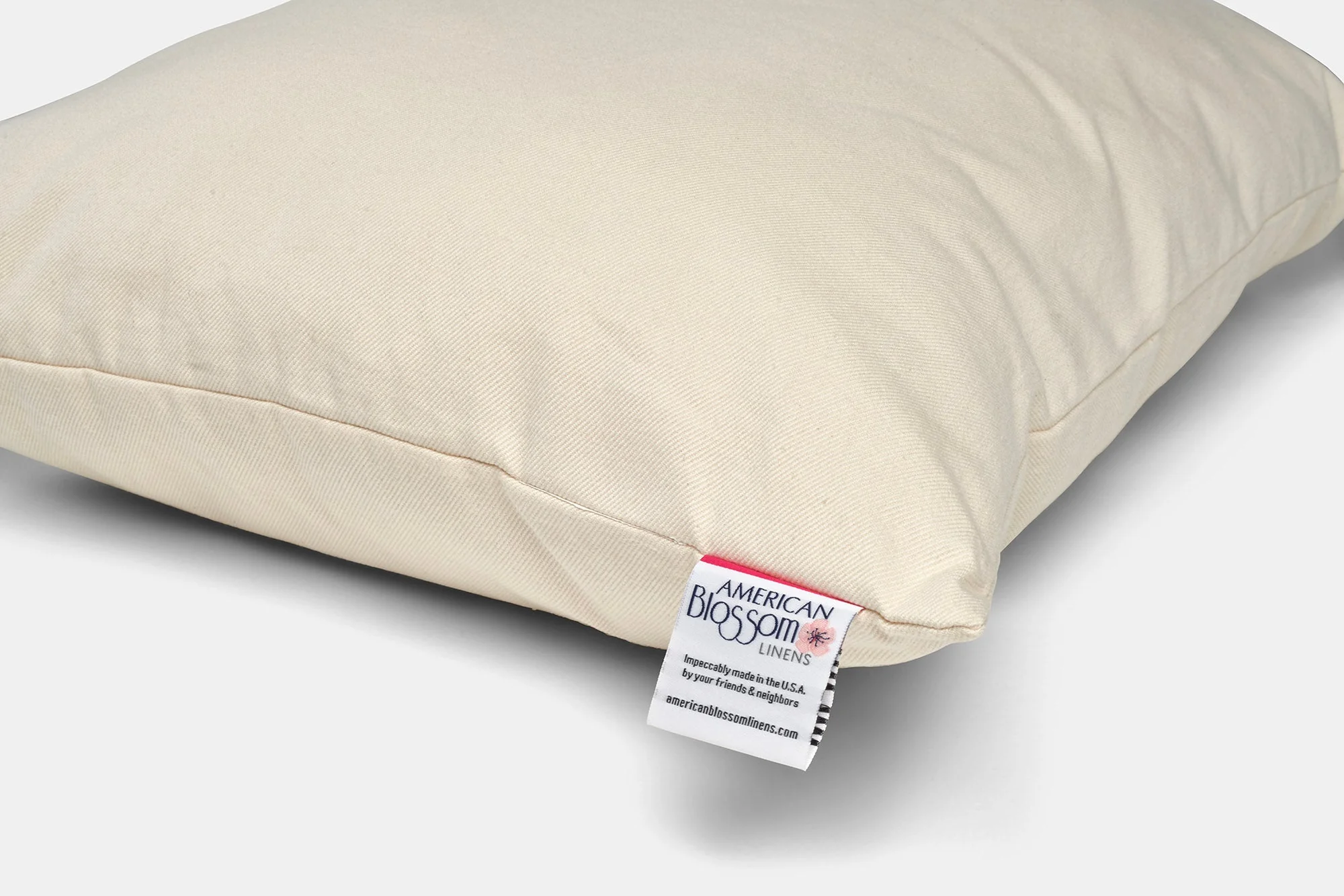 American Made Wool Filled Pillow – Organic Cotton, Adjustable Firmness - Image 11